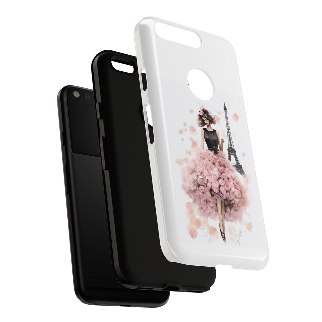 Paris Fashion Girl Phone Case | Tough Case Printify