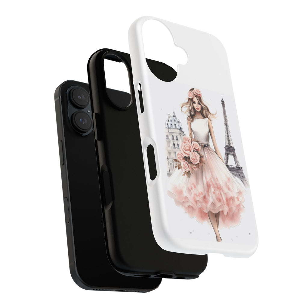 Parisian Ballerina Bouquet phone case | Tough Cases Printify