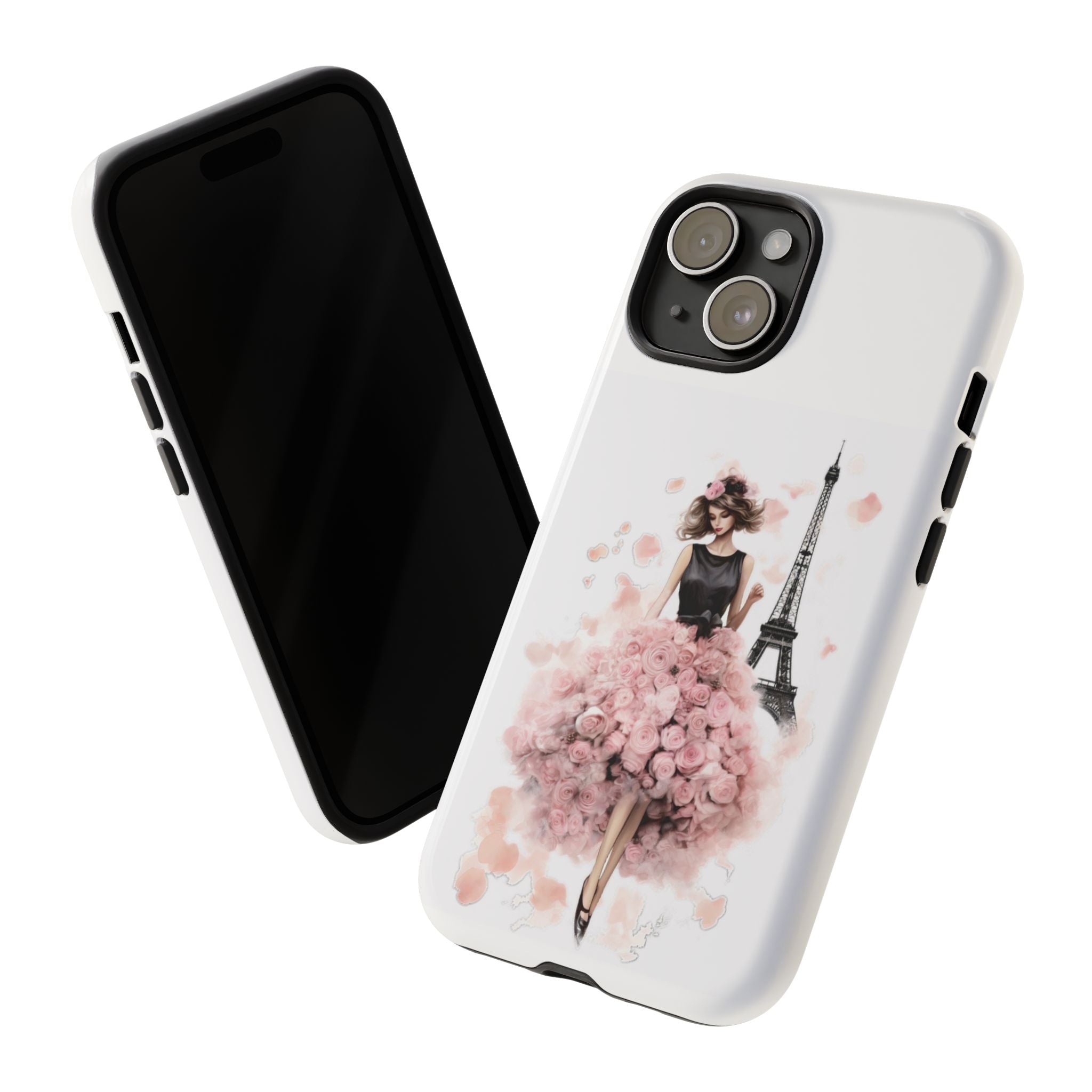 Paris Fashion Girl Phone Case | Tough Case Printify