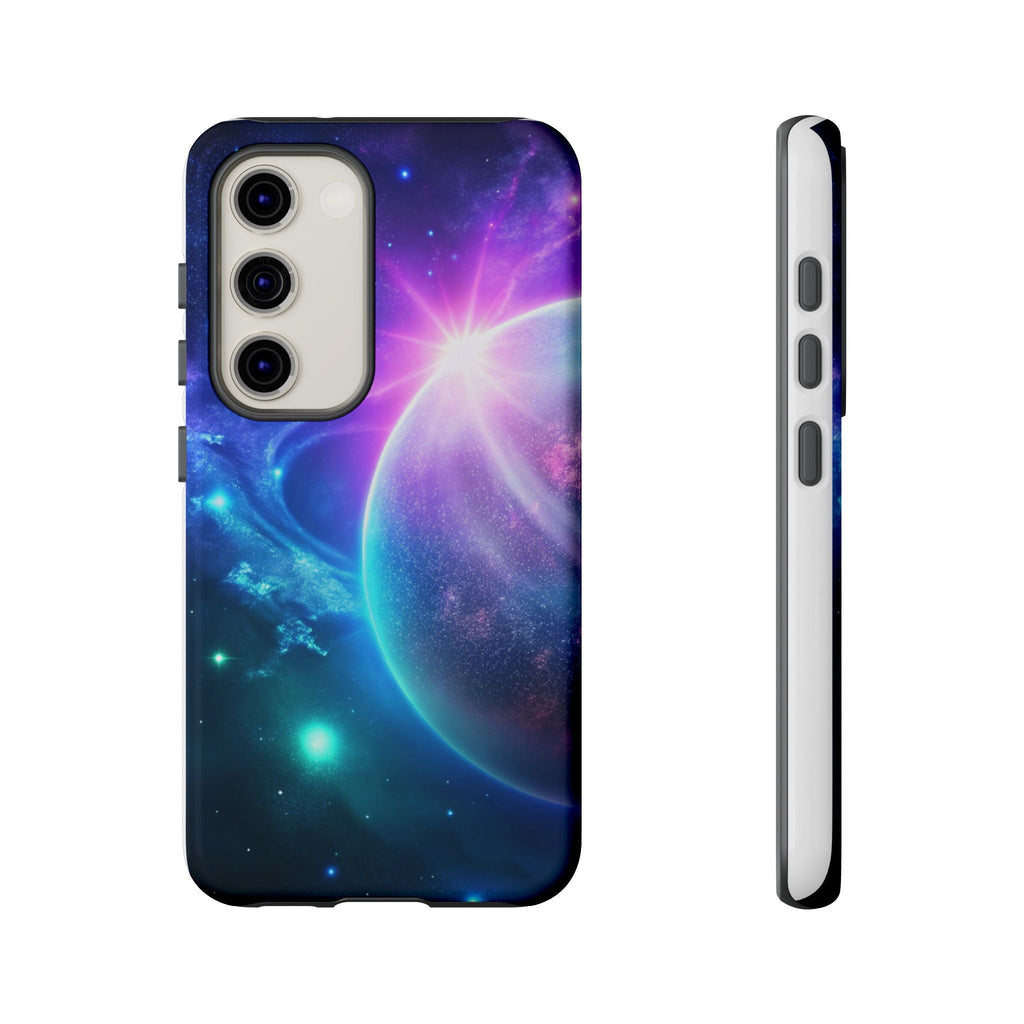 Galaxy Nebula Space Phone Case | Planet Sparkle Tough Case Printify