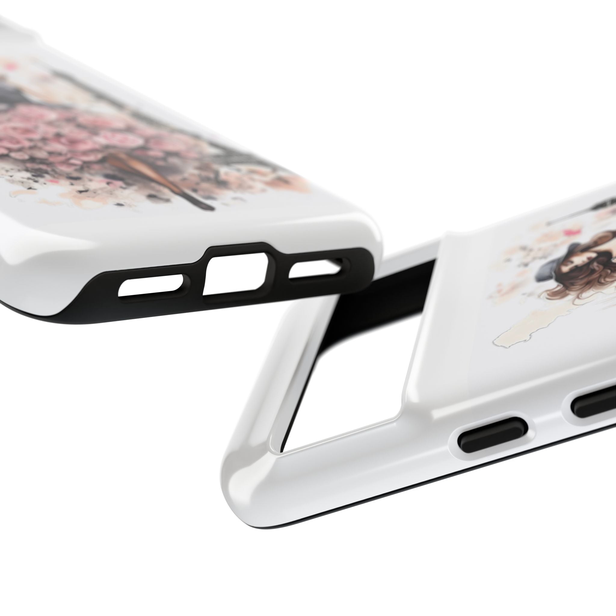 Parisian Rose Dress phone case | iPhone & Samsung slim protective case Printify