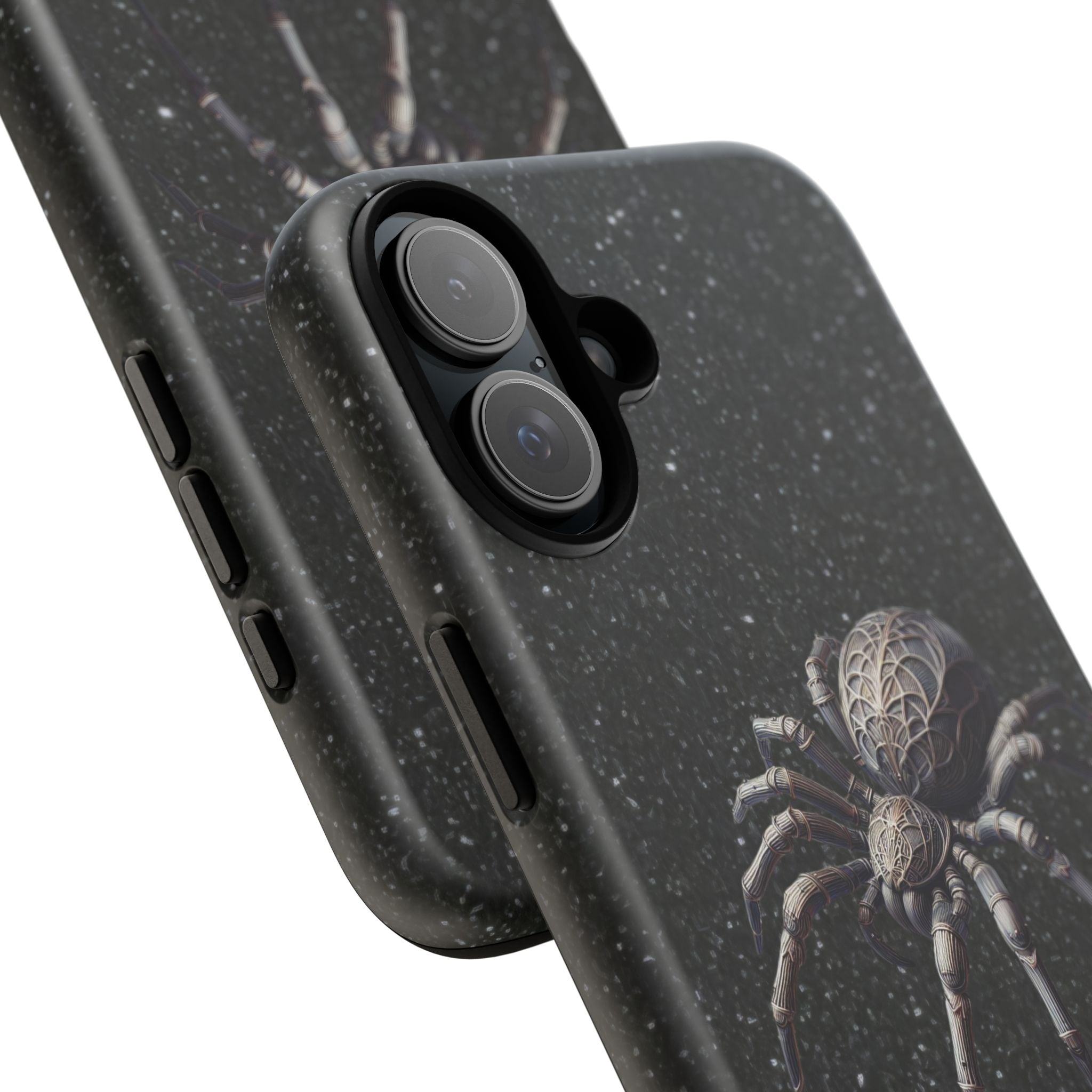 Spider Night Tough Phone Case — Dark Space Tarantula iPhone Cover Printify