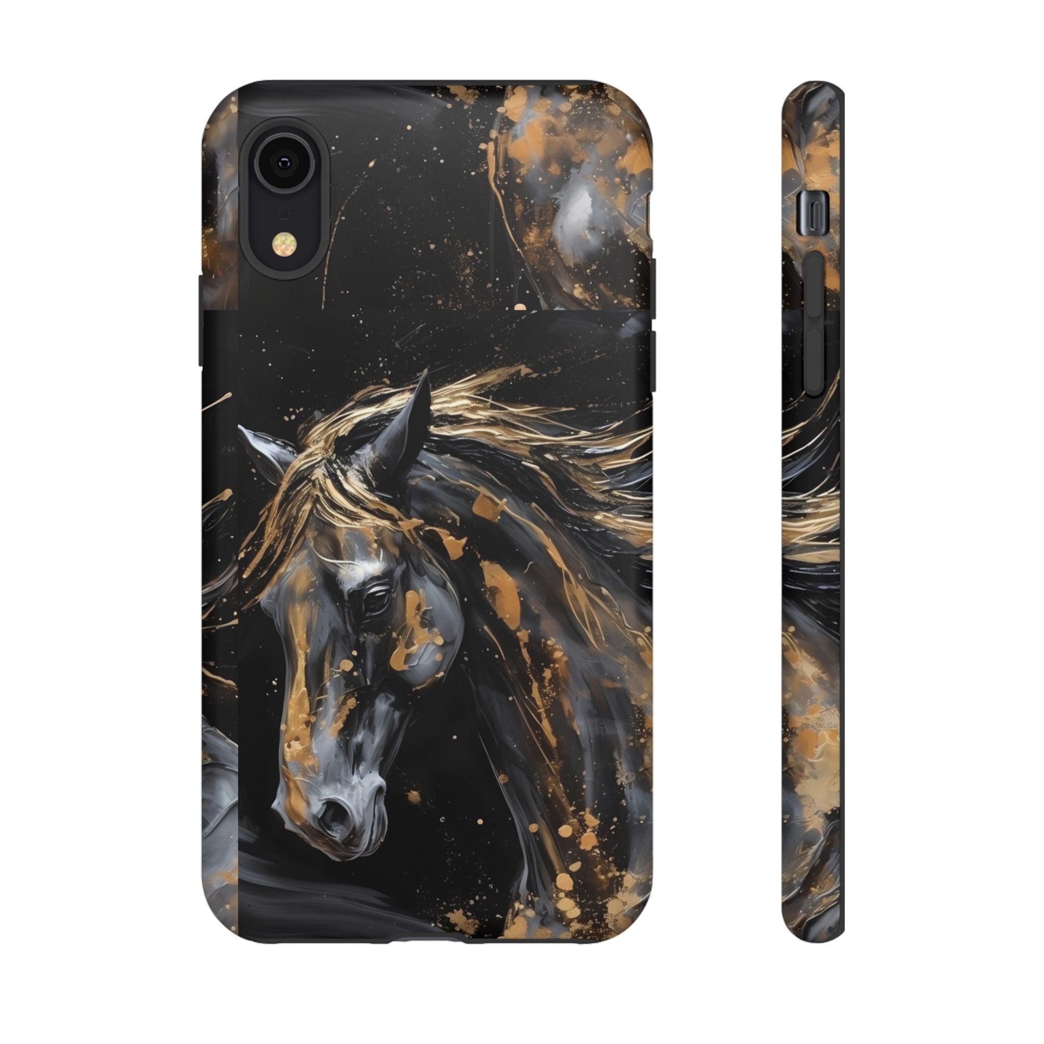 Golden Paint Horse Phone Case | Tough Case Printify