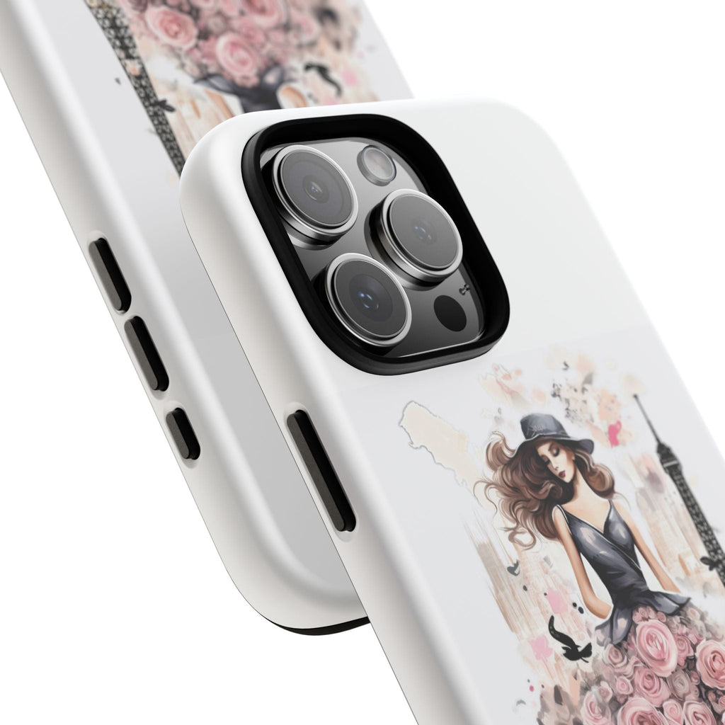 Parisian Rose Dress phone case | iPhone & Samsung slim protective case Printify