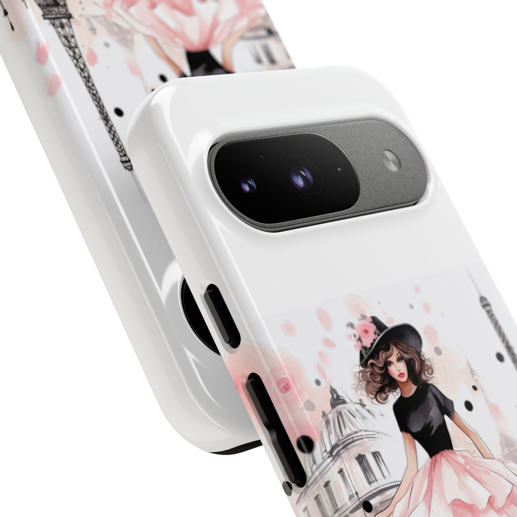 Paris Fashion Illustration Phone Case | Tough Case Printify