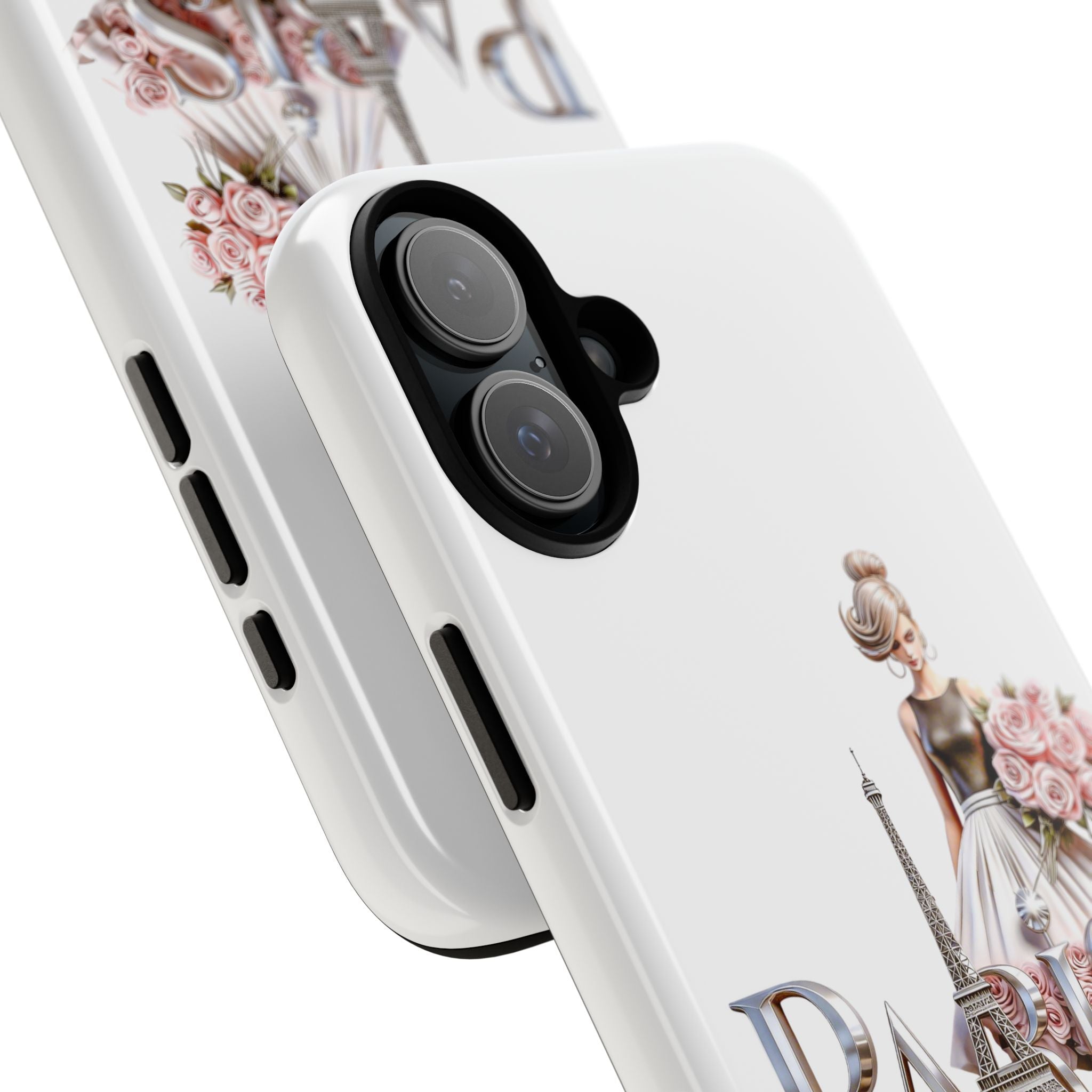 Phone Case | Eiffel Tower Floral Fashion Design Printify