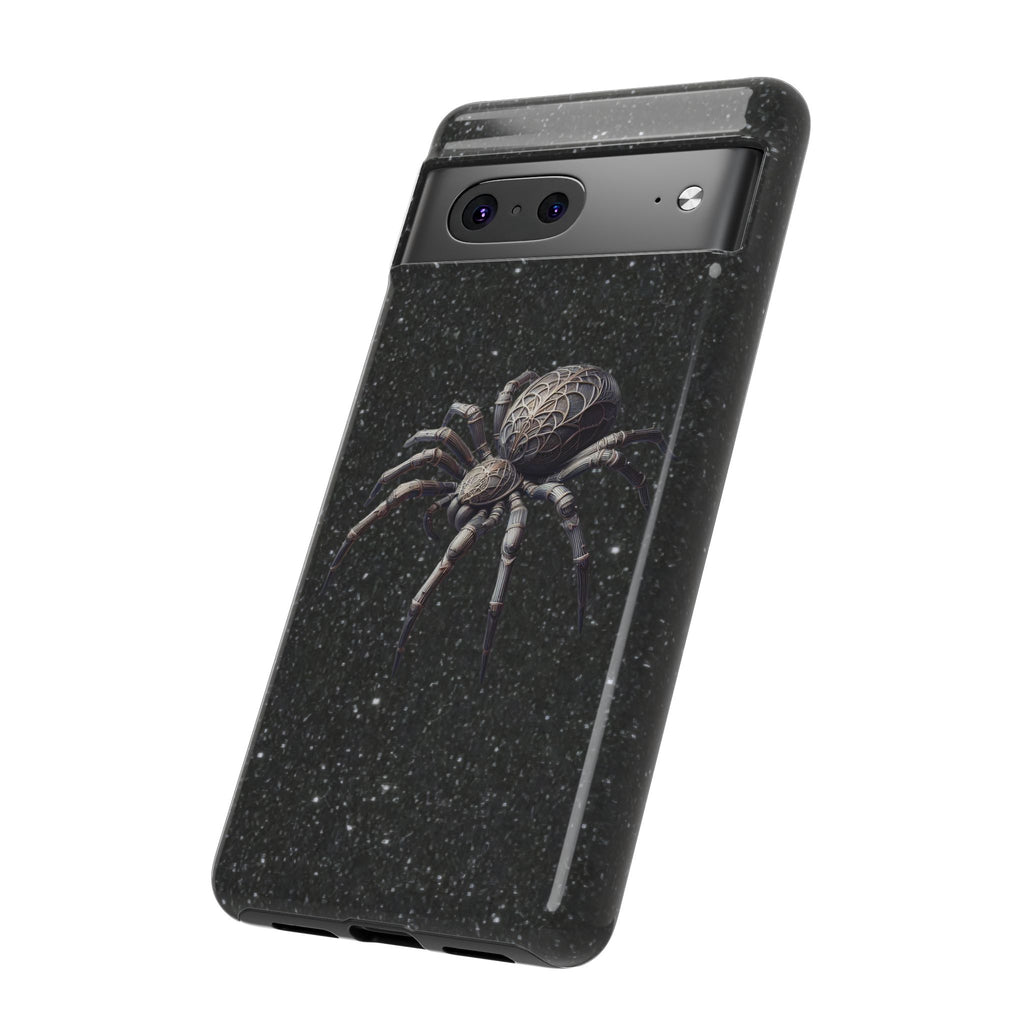 Spider Night Tough Phone Case — Dark Space Tarantula iPhone Cover Printify