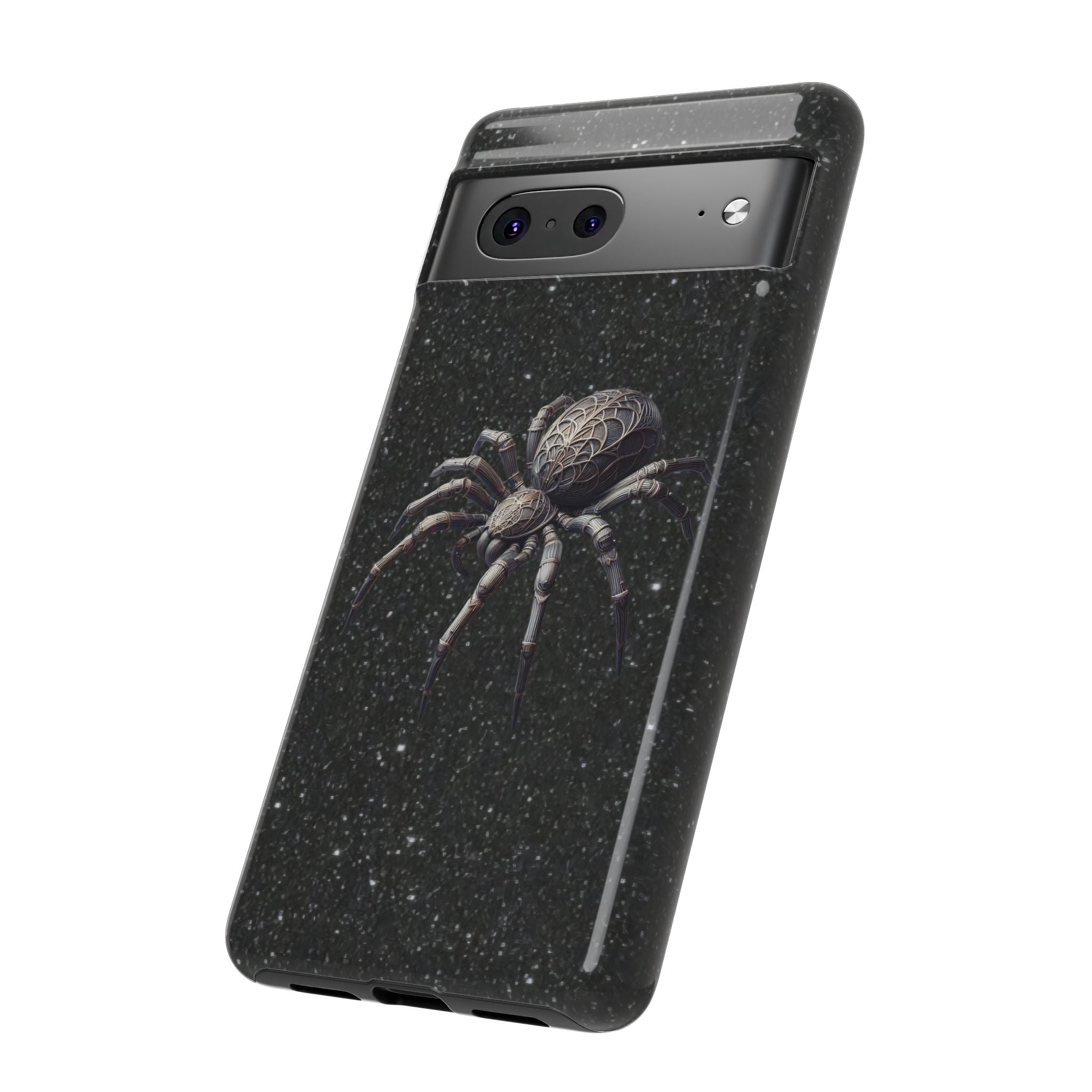 Spider Night Tough Phone Case — Dark Space Tarantula iPhone Cover Printify