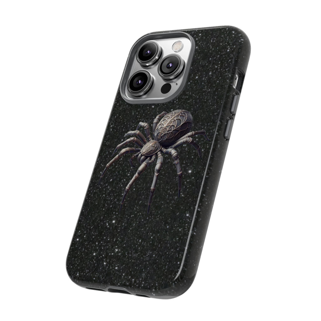 Spider Night Tough Phone Case — Dark Space Tarantula iPhone Cover Printify