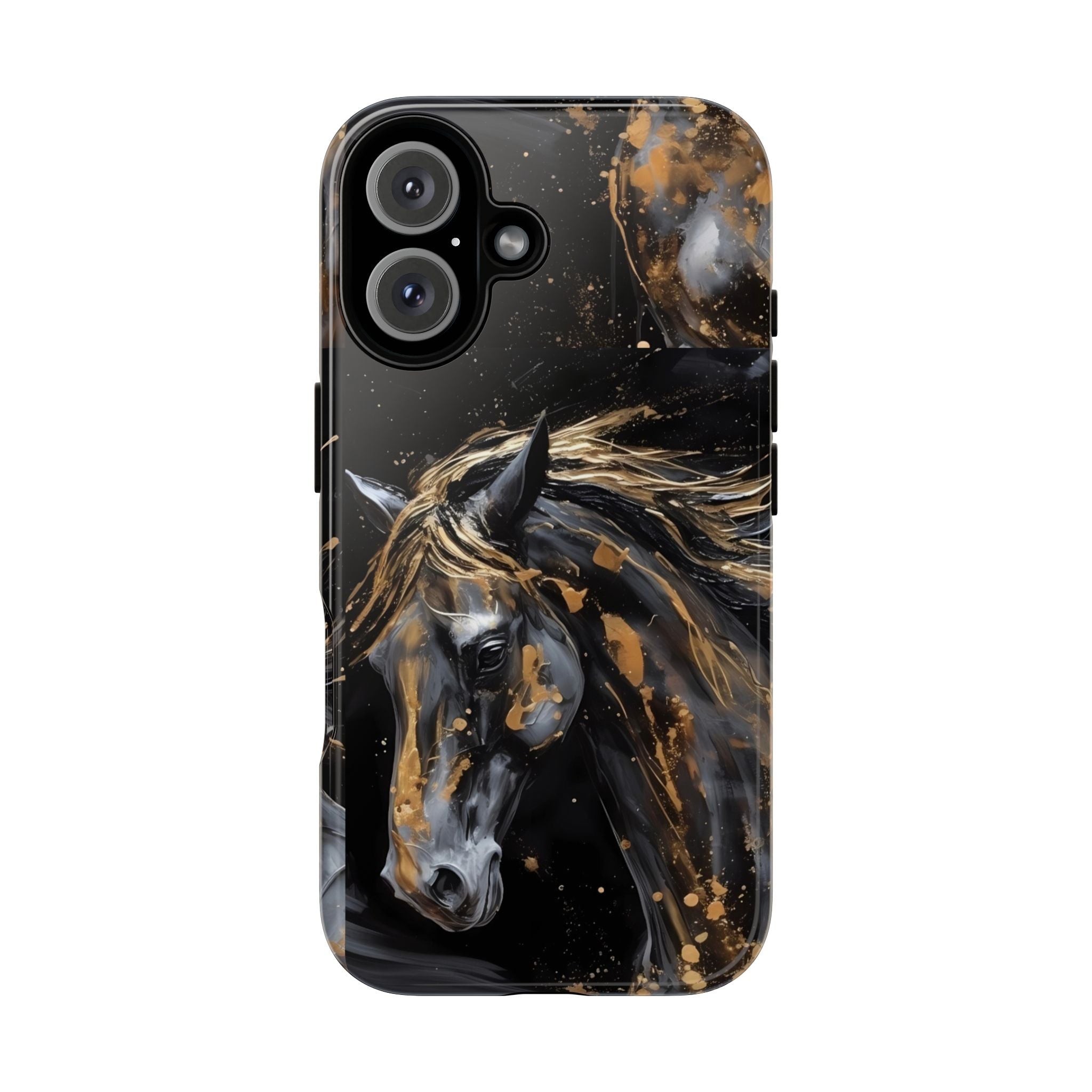 Golden Paint Horse Phone Case | Tough Case Printify