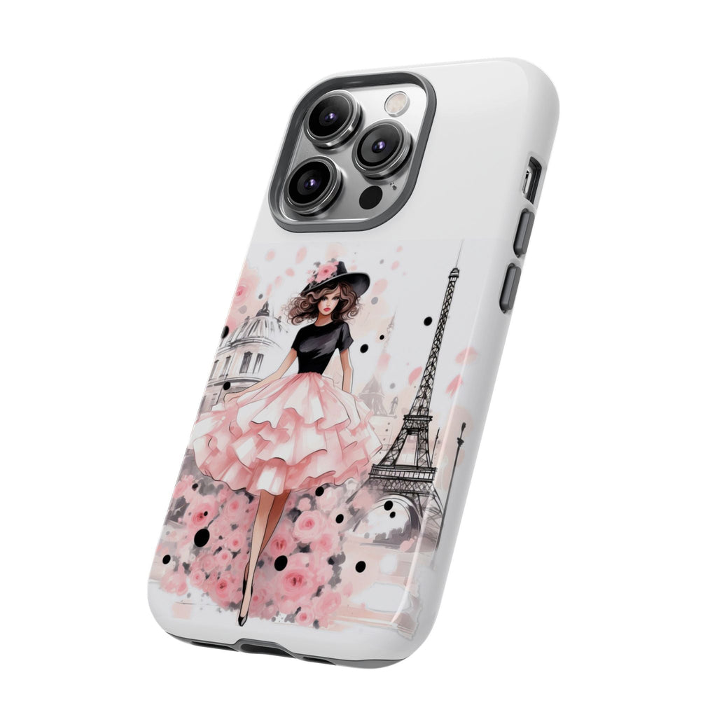 Paris Fashion Illustration Phone Case | Tough Case Printify