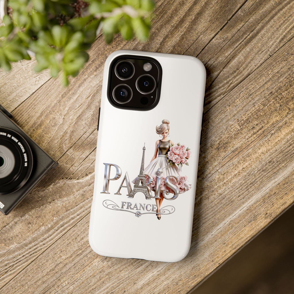 Phone Case | Eiffel Tower Floral Fashion Design Printify