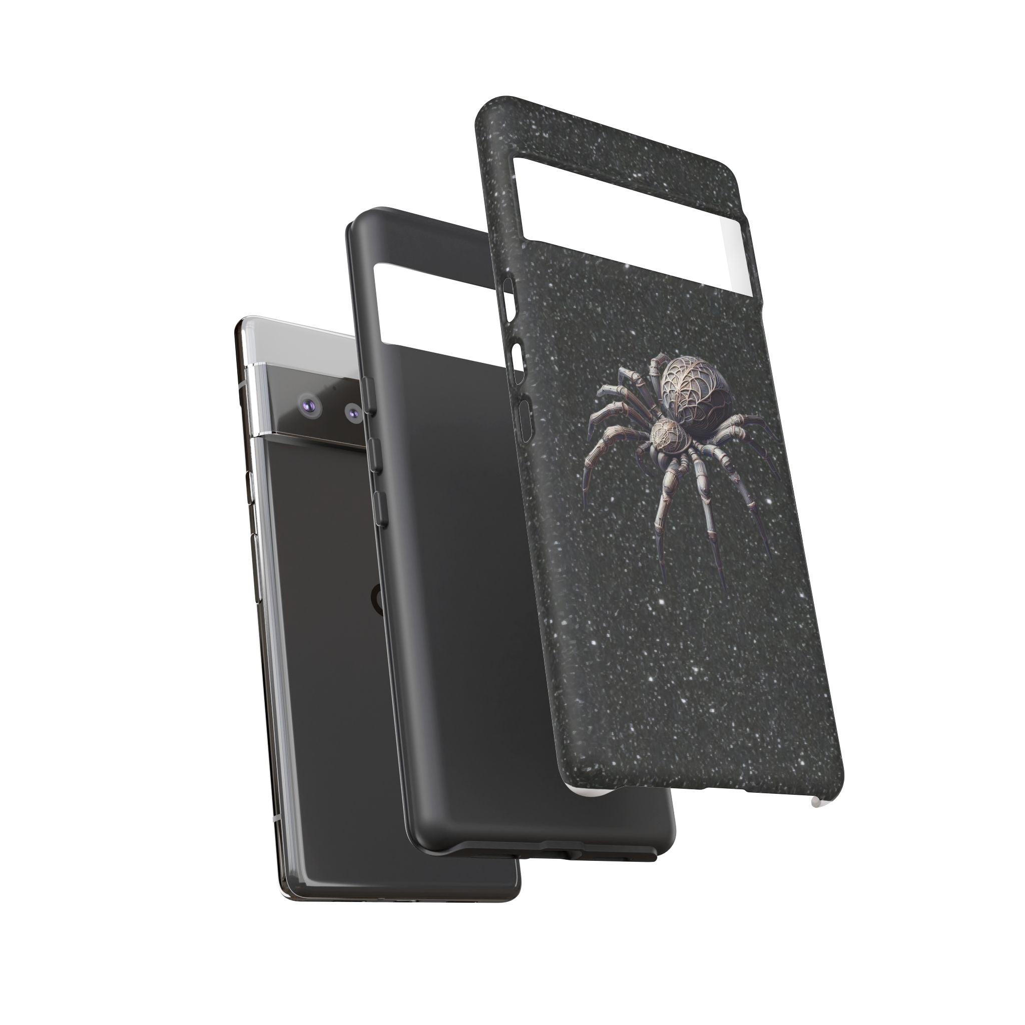 Spider Night Tough Phone Case — Dark Space Tarantula iPhone Cover Printify