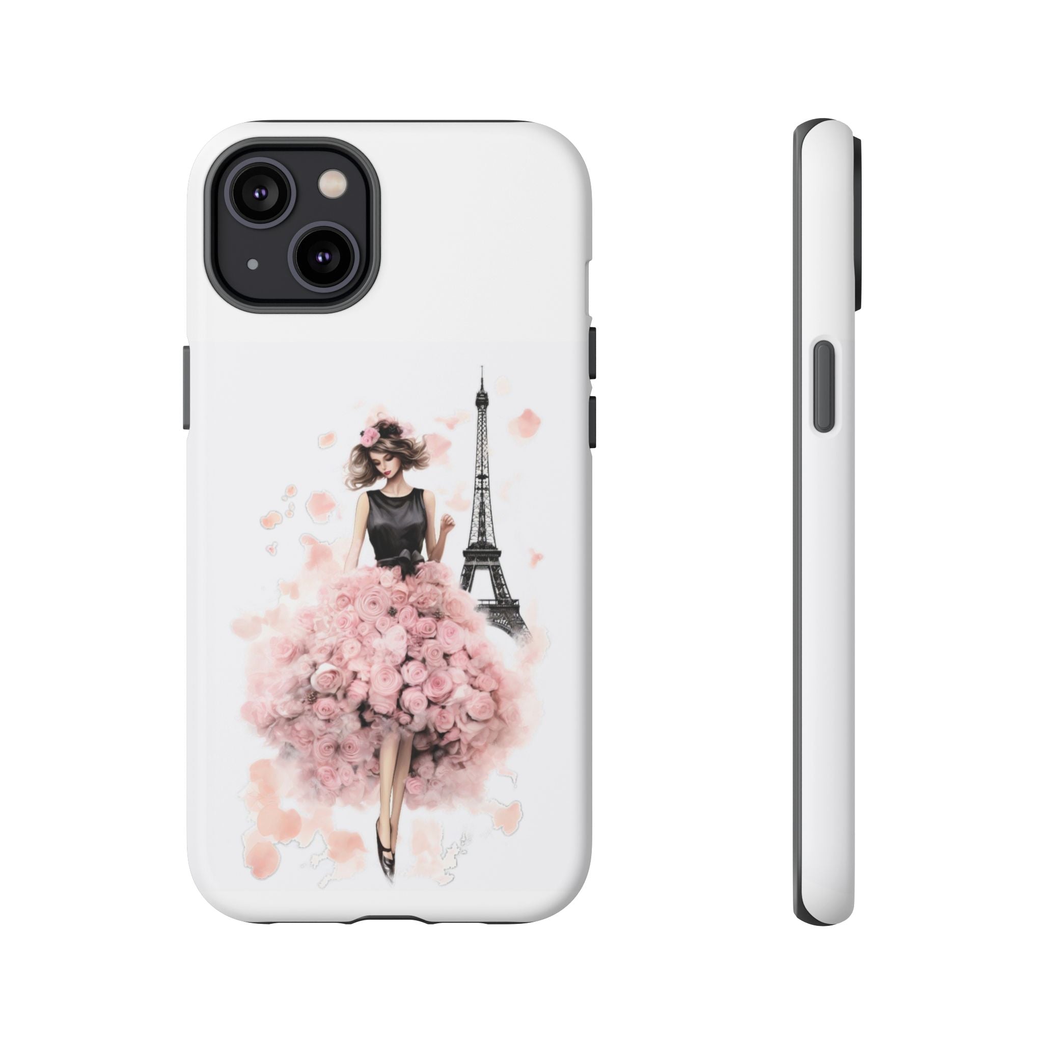Paris Fashion Girl Phone Case | Tough Case Printify