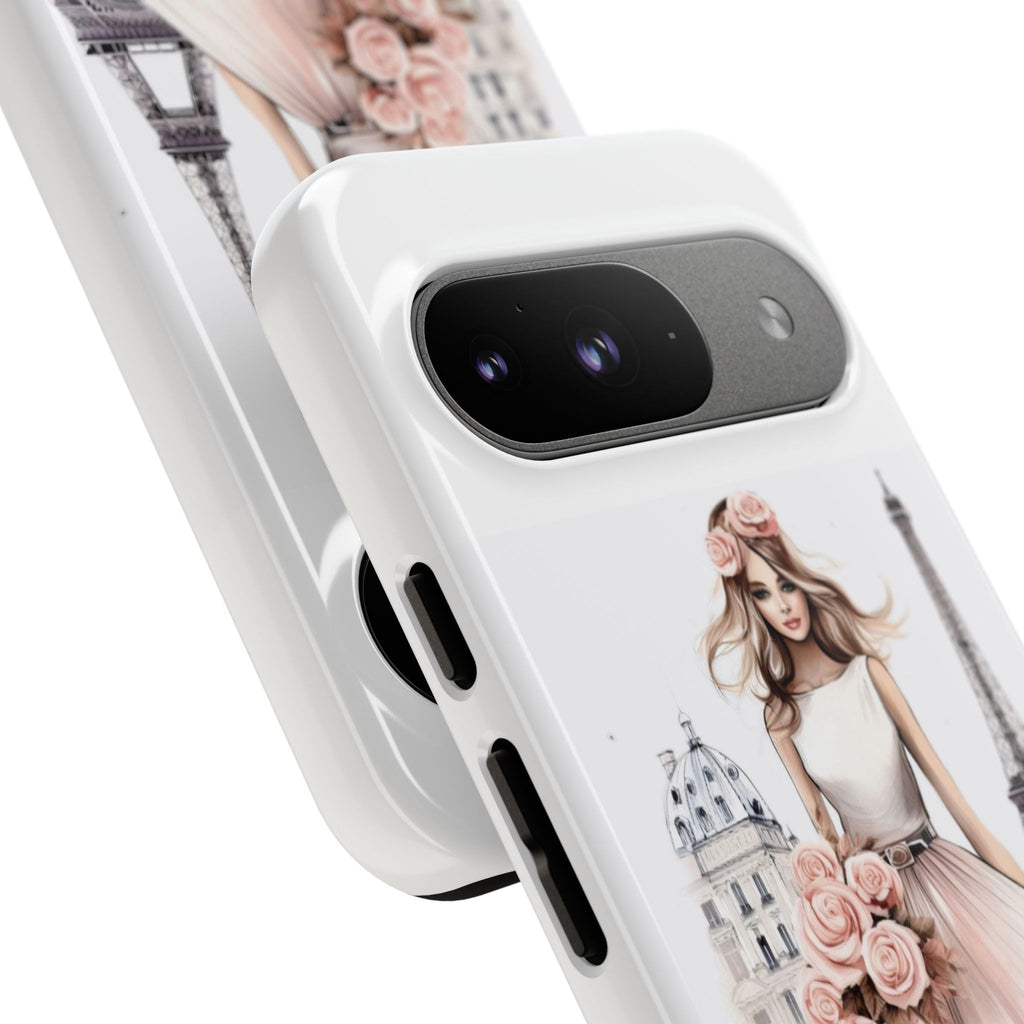Parisian Ballerina Bouquet phone case | Tough Cases Printify