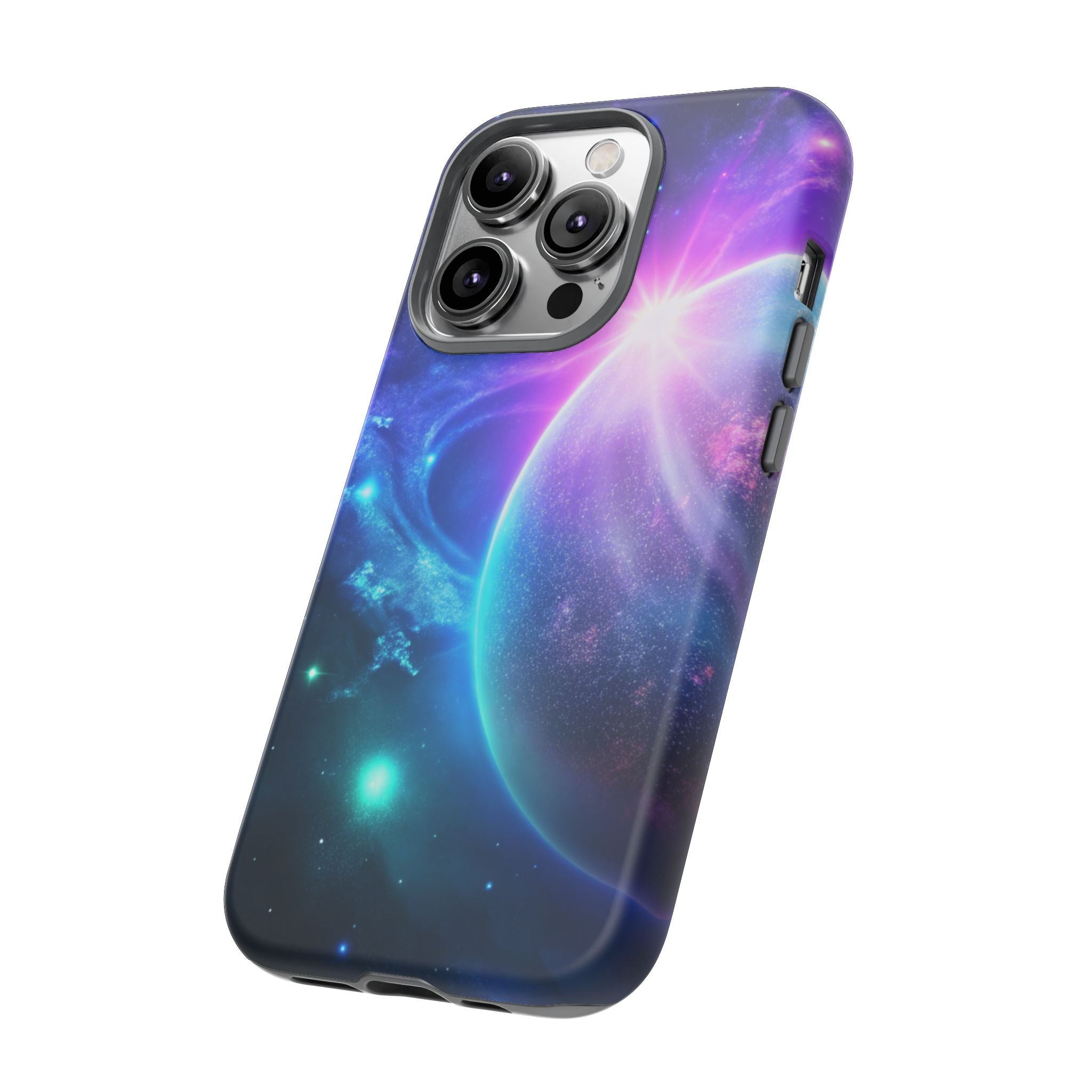 Galaxy Nebula Space Phone Case | Planet Sparkle Tough Case Printify