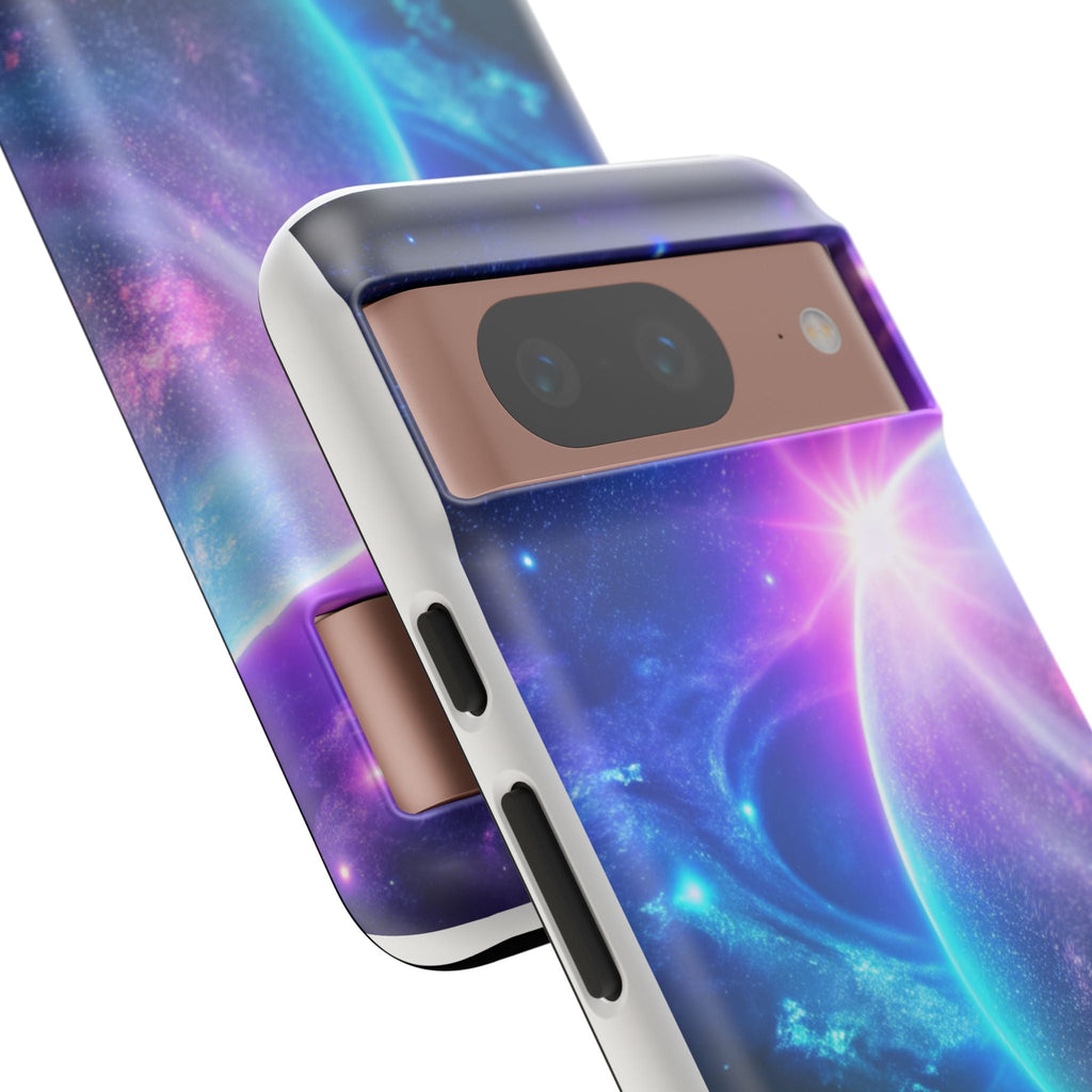 Galaxy Nebula Space Phone Case | Planet Sparkle Tough Case Printify