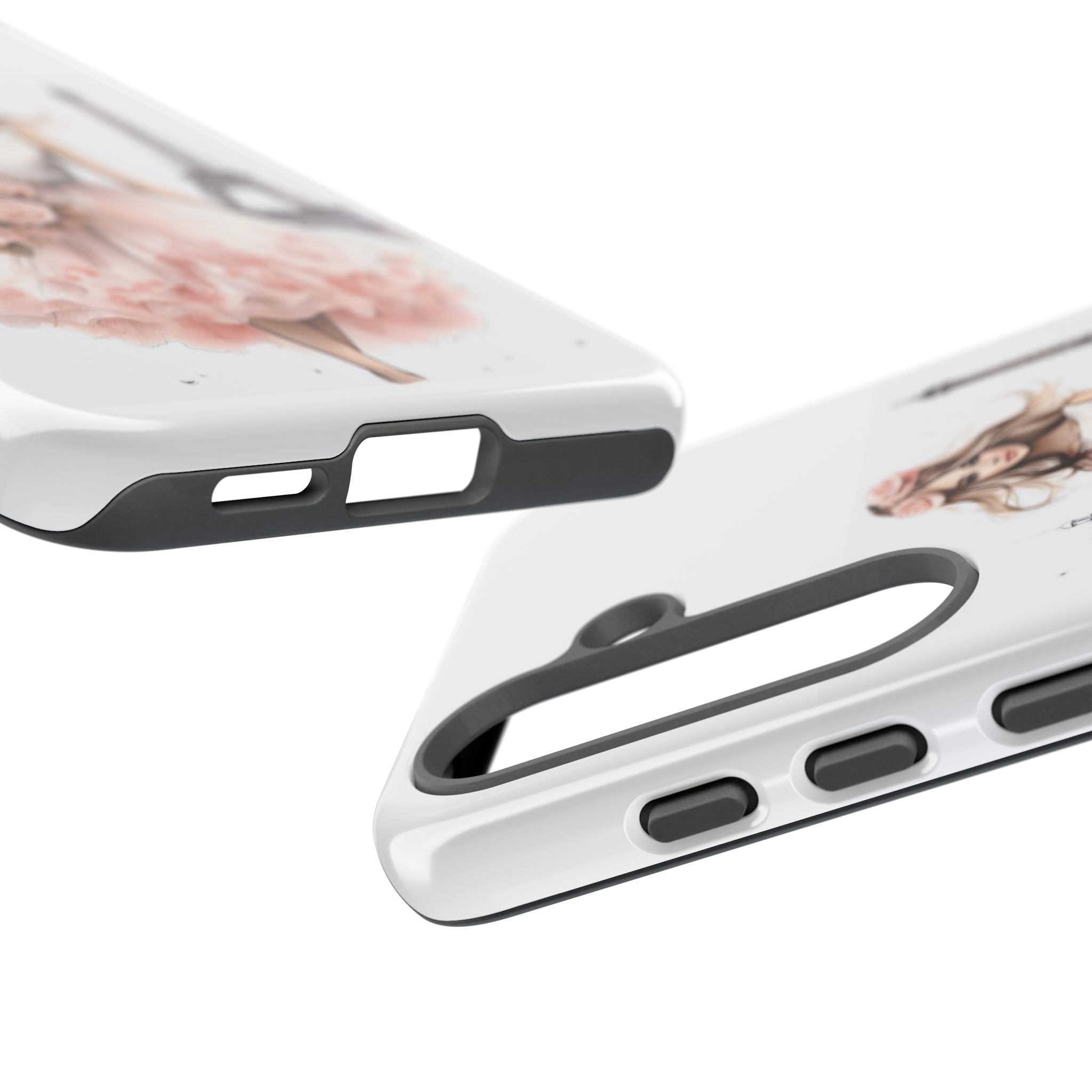 Parisian Ballerina Bouquet phone case | Tough Cases Printify