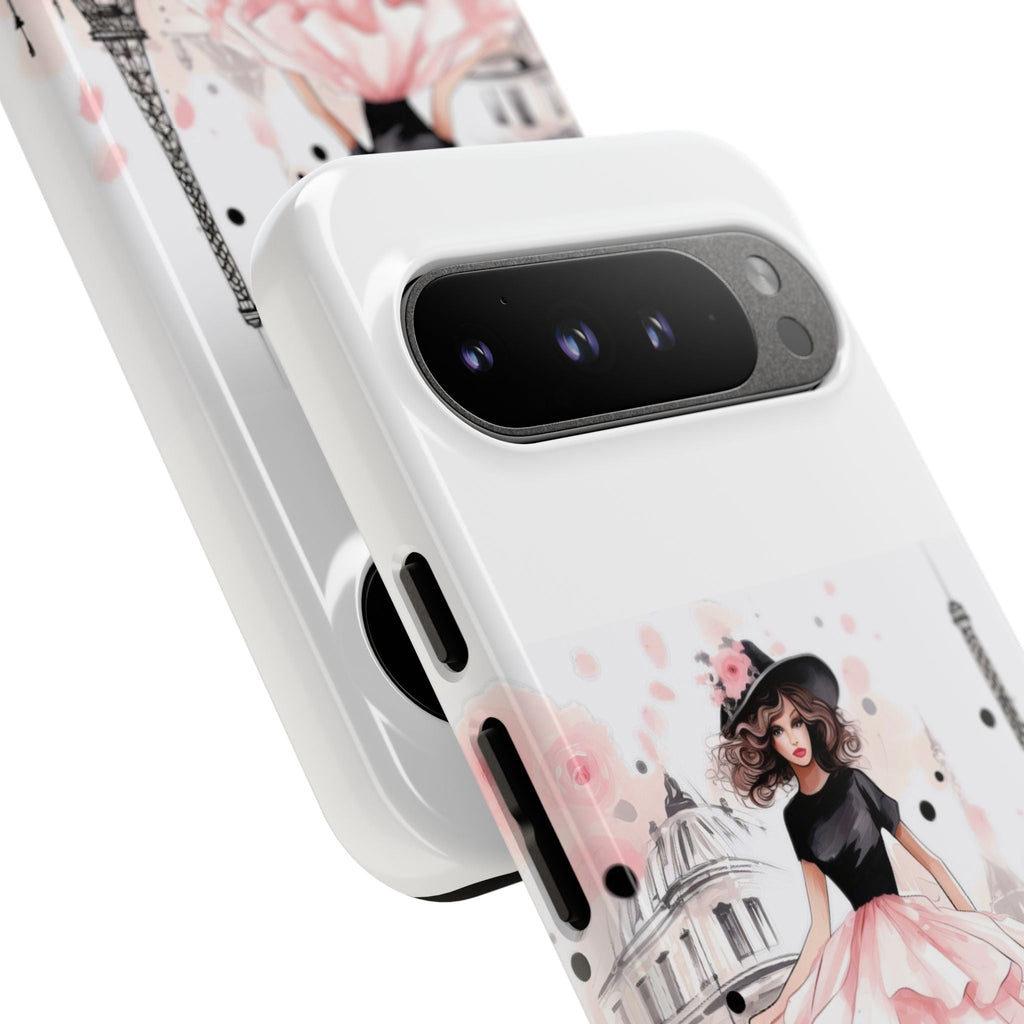 Paris Fashion Illustration Phone Case | Tough Case Printify