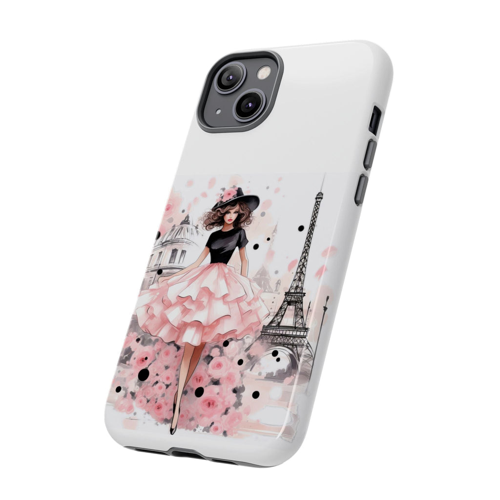 Paris Fashion Illustration Phone Case | Tough Case Printify