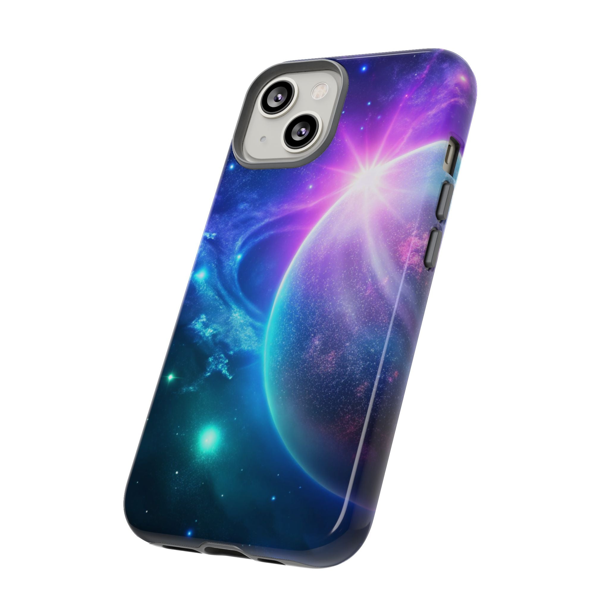 Galaxy Nebula Space Phone Case | Planet Sparkle Tough Case Printify