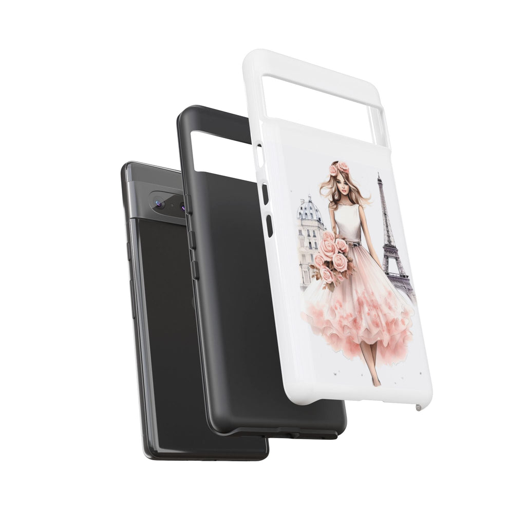 Parisian Ballerina Bouquet phone case | Tough Cases Printify