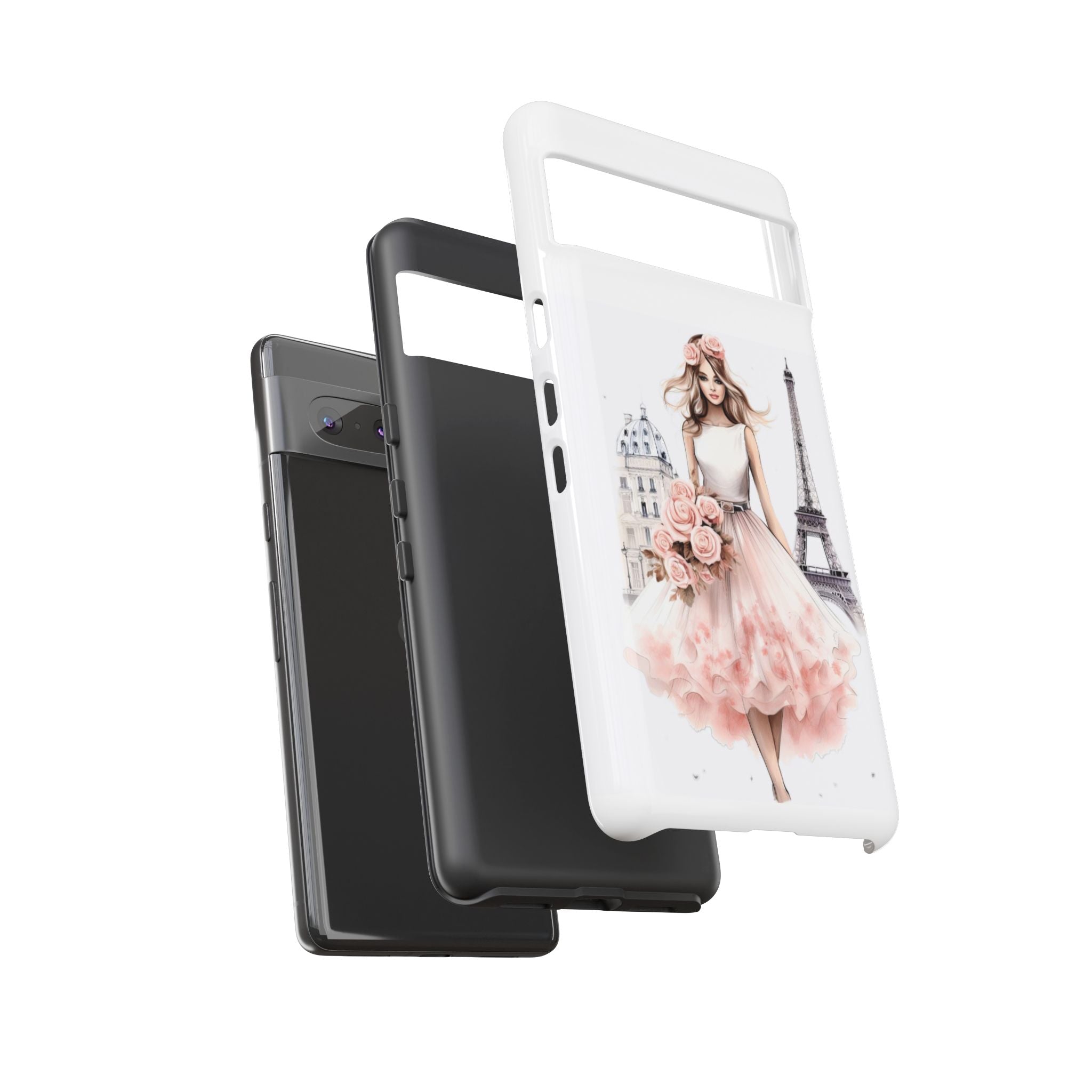 Parisian Ballerina Bouquet phone case | Tough Cases Printify