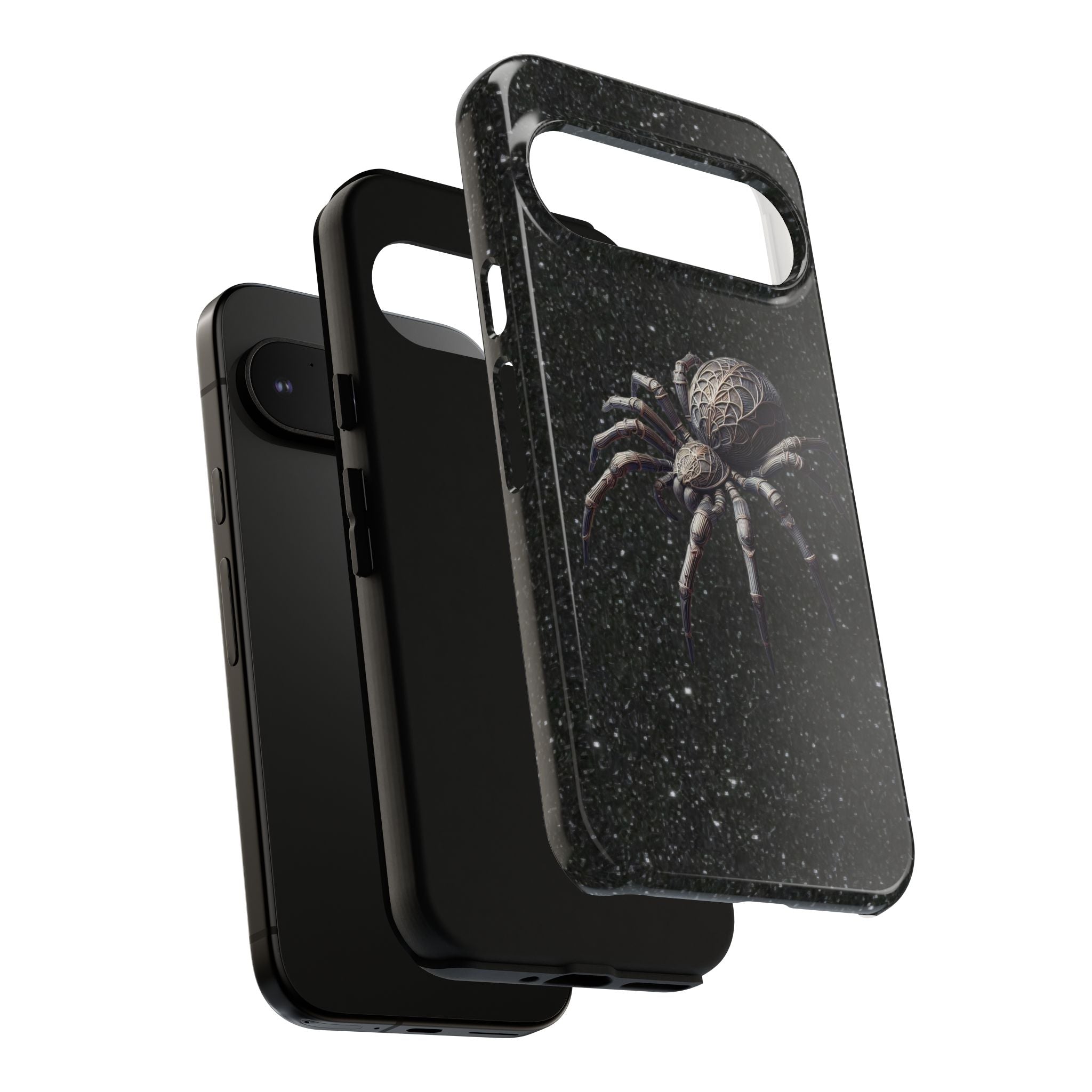 Spider Night Tough Phone Case — Dark Space Tarantula iPhone Cover Printify