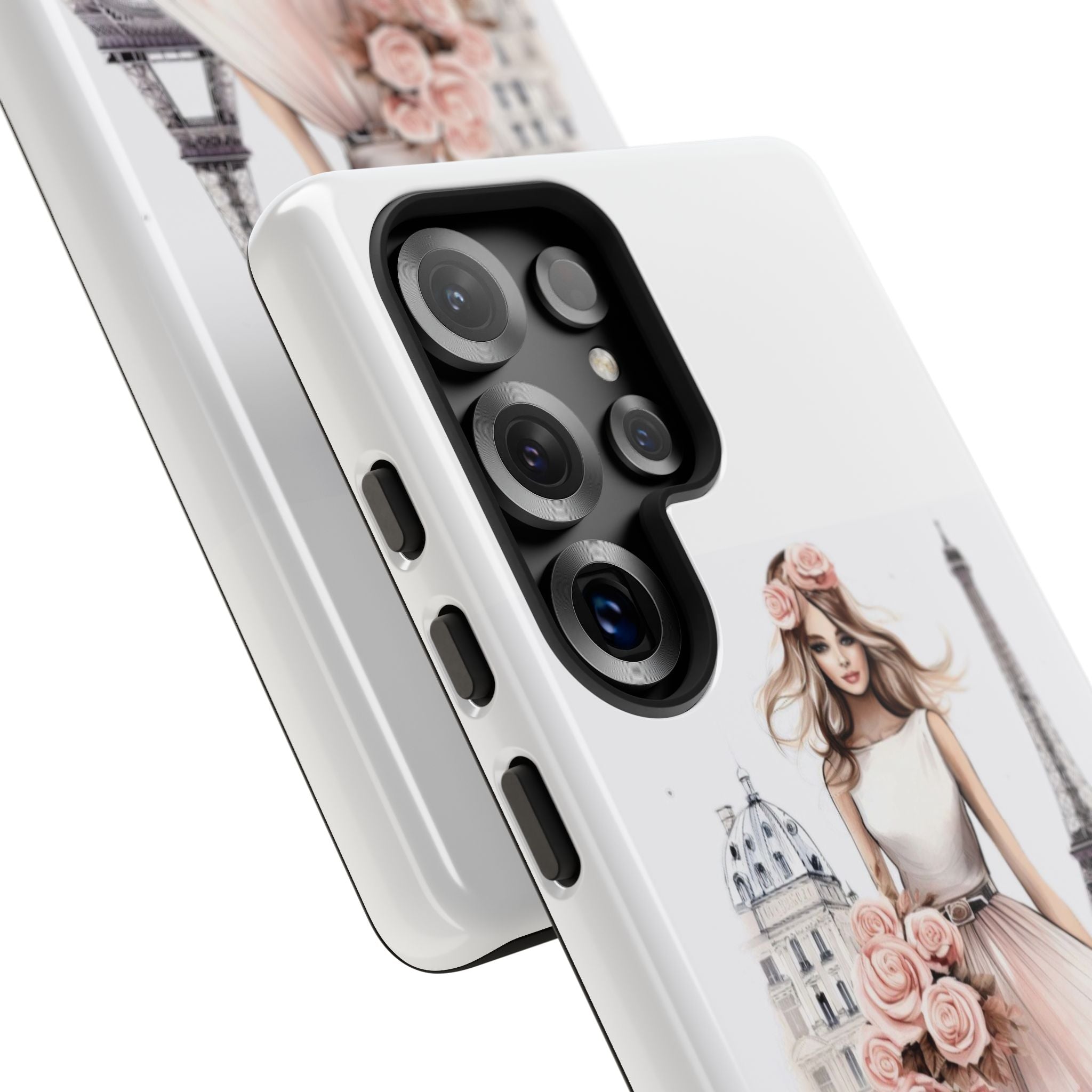 Parisian Ballerina Bouquet phone case | Tough Cases Printify