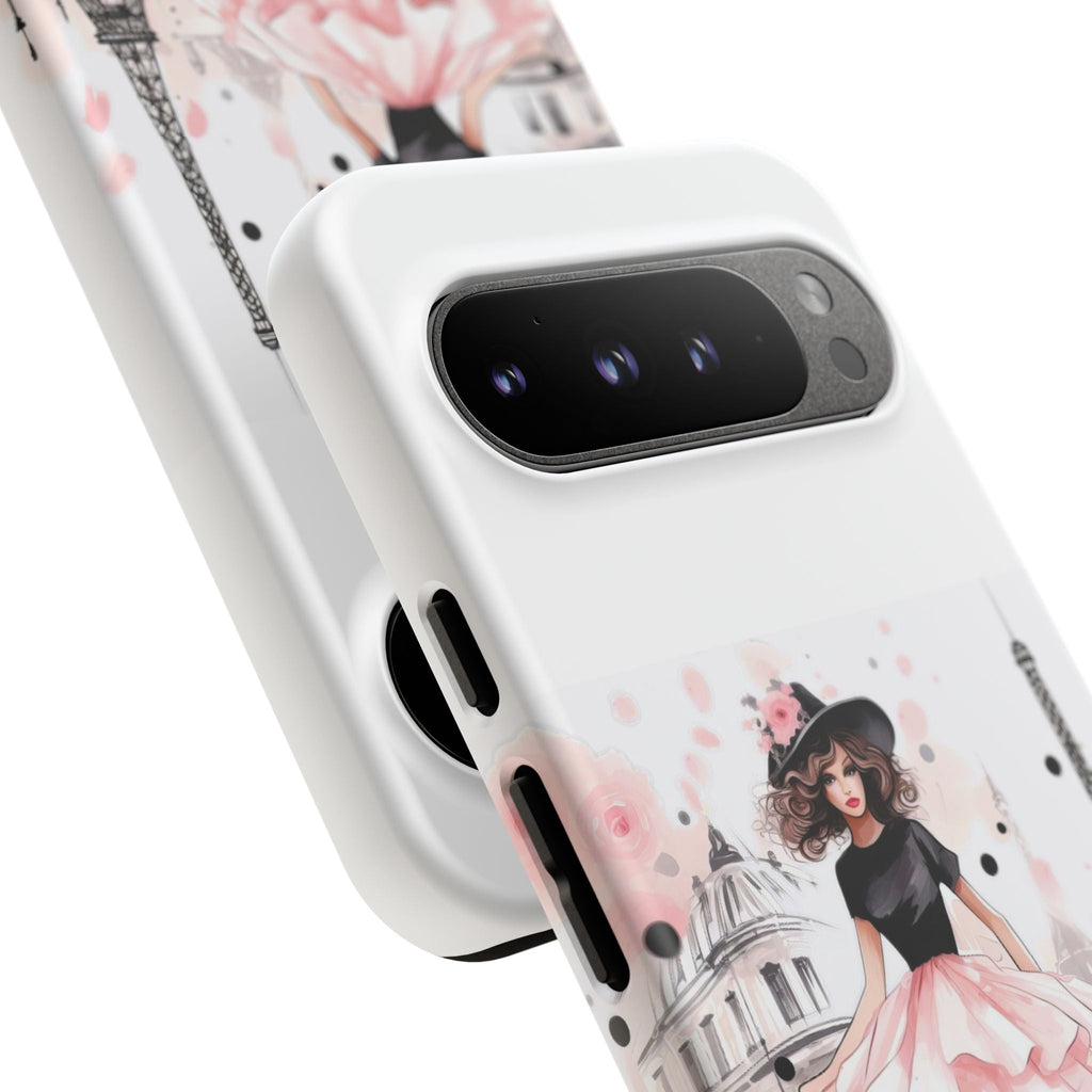 Paris Fashion Illustration Phone Case | Tough Case Printify