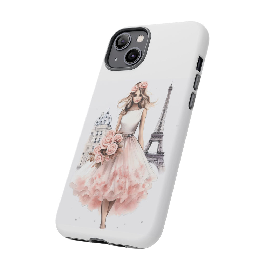 Parisian Ballerina Bouquet phone case | Tough Cases Printify