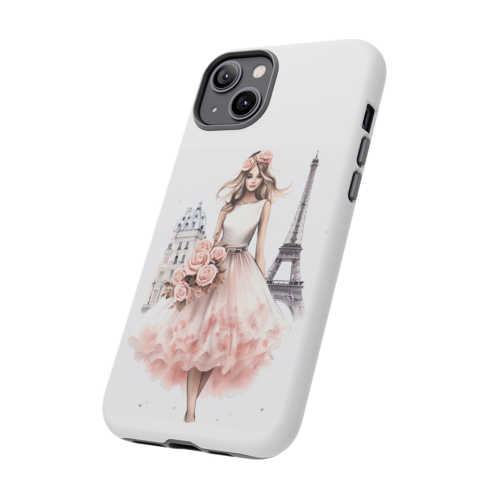 Parisian Ballerina Bouquet phone case | Tough Cases Printify