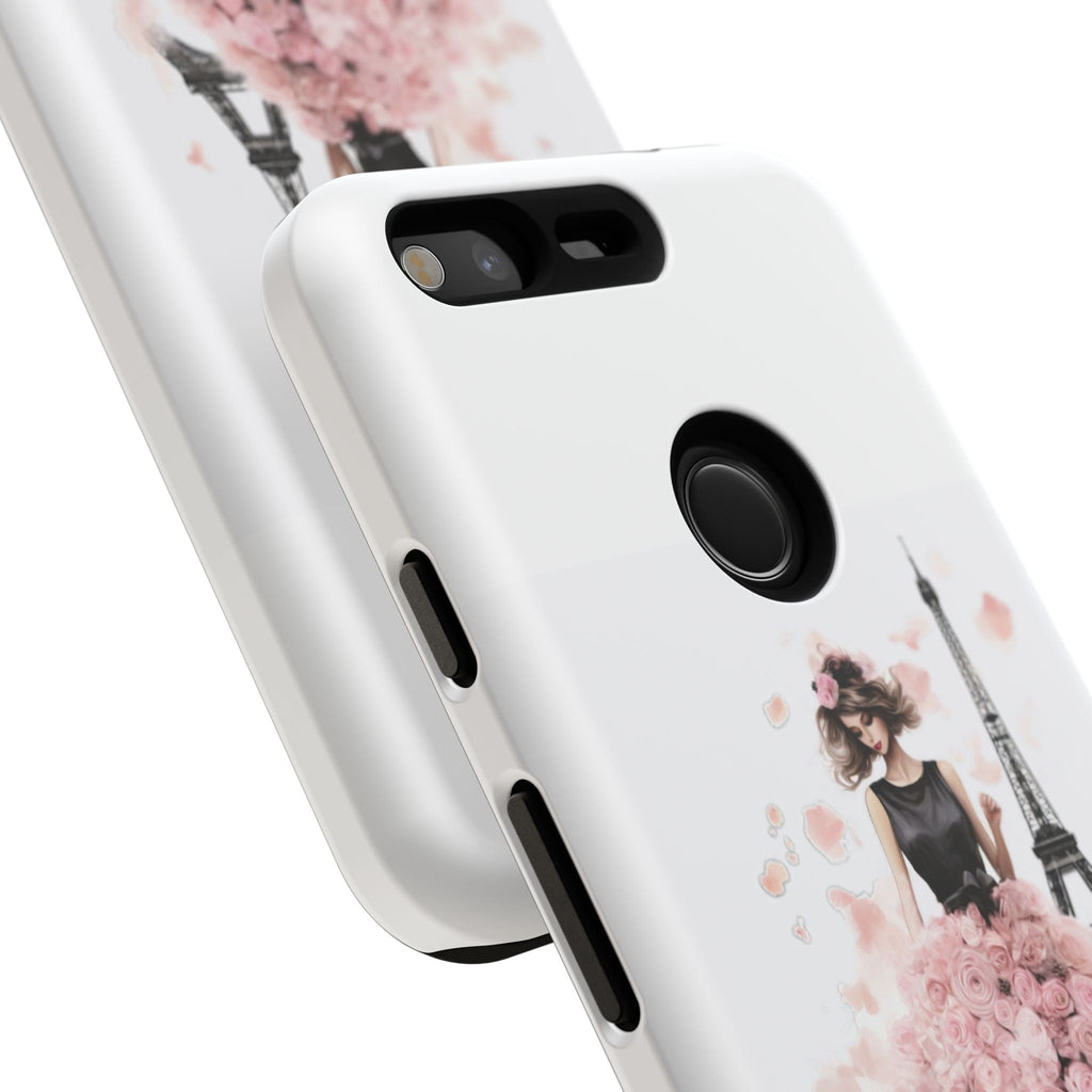 Paris Fashion Girl Phone Case | Tough Case Printify