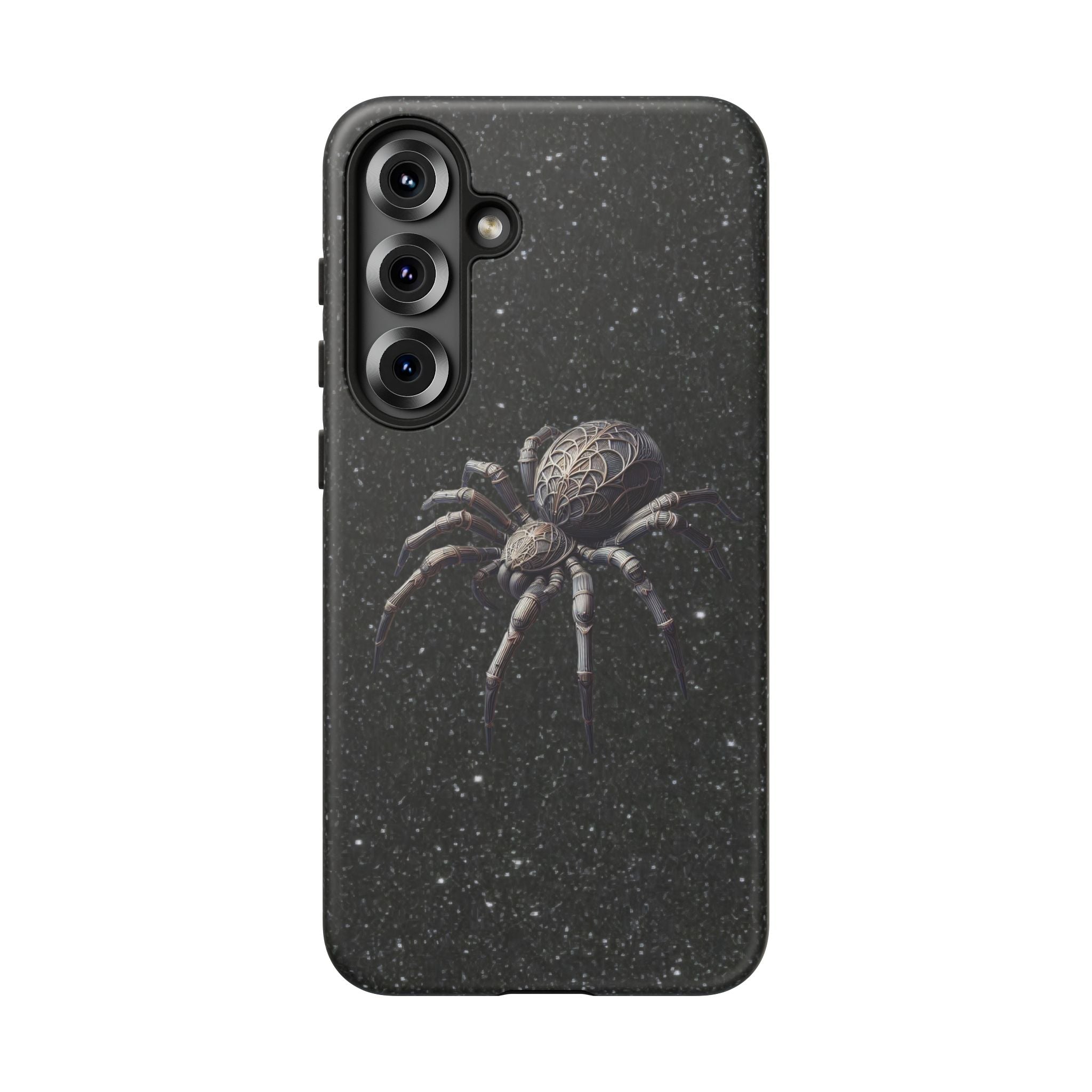 Spider Night Tough Phone Case — Dark Space Tarantula iPhone Cover Printify