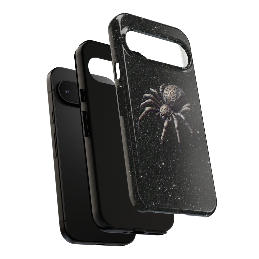 Spider Night Tough Phone Case — Dark Space Tarantula iPhone Cover Printify