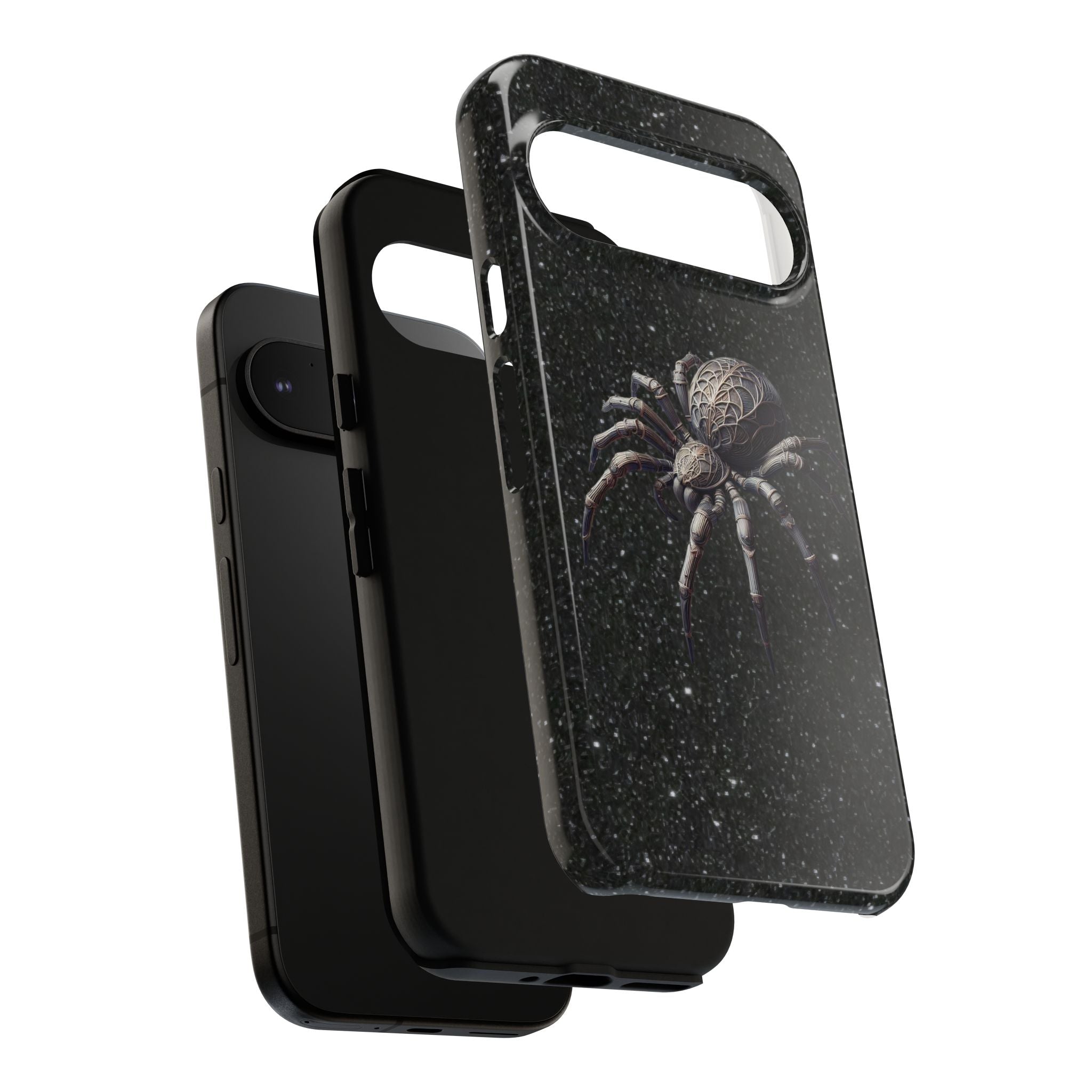 Spider Night Tough Phone Case — Dark Space Tarantula iPhone Cover Printify