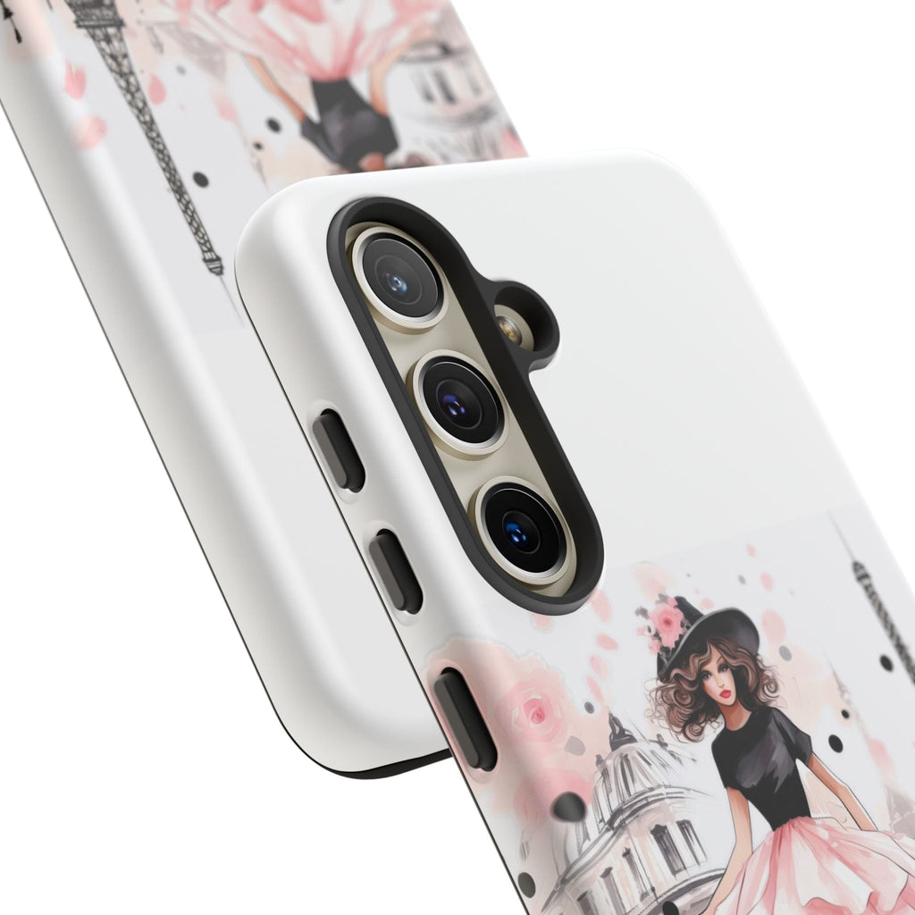 Paris Fashion Illustration Phone Case | Tough Case Printify