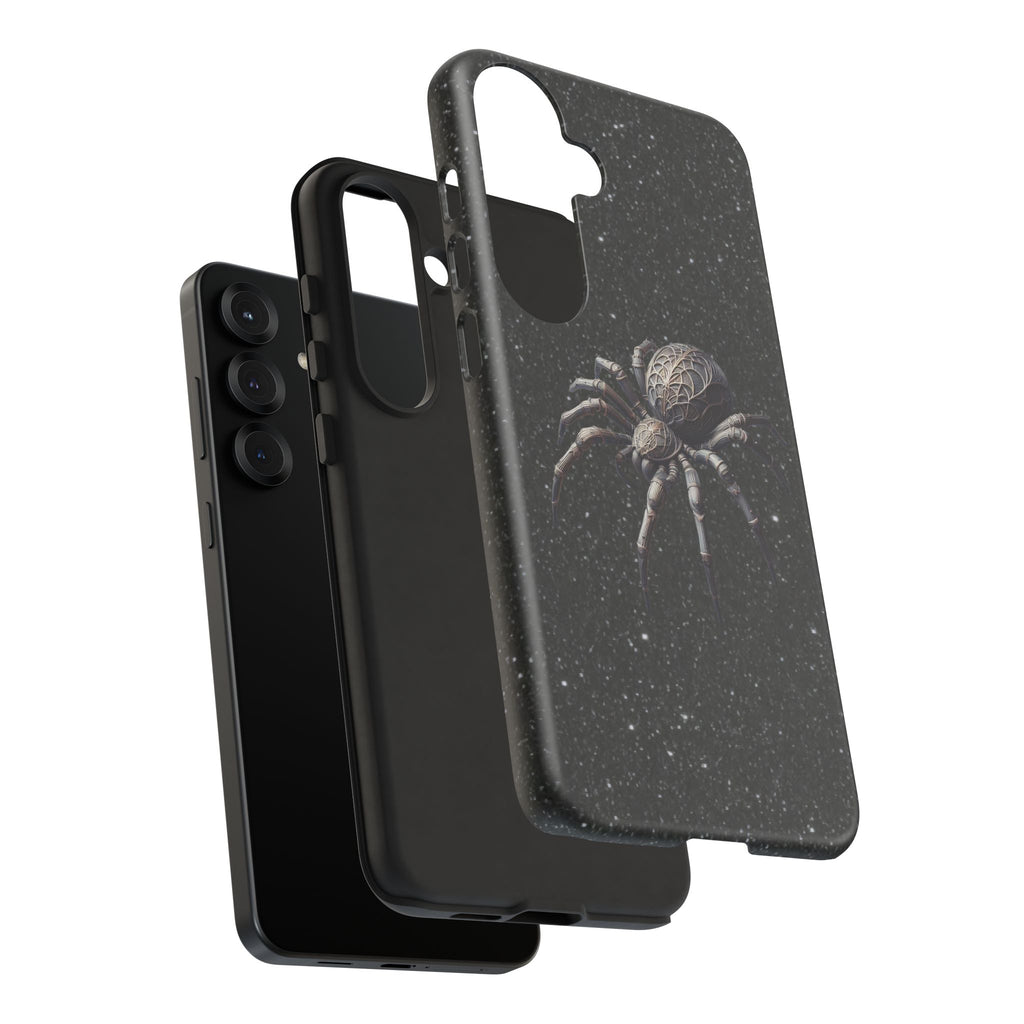 Spider Night Tough Phone Case — Dark Space Tarantula iPhone Cover Printify