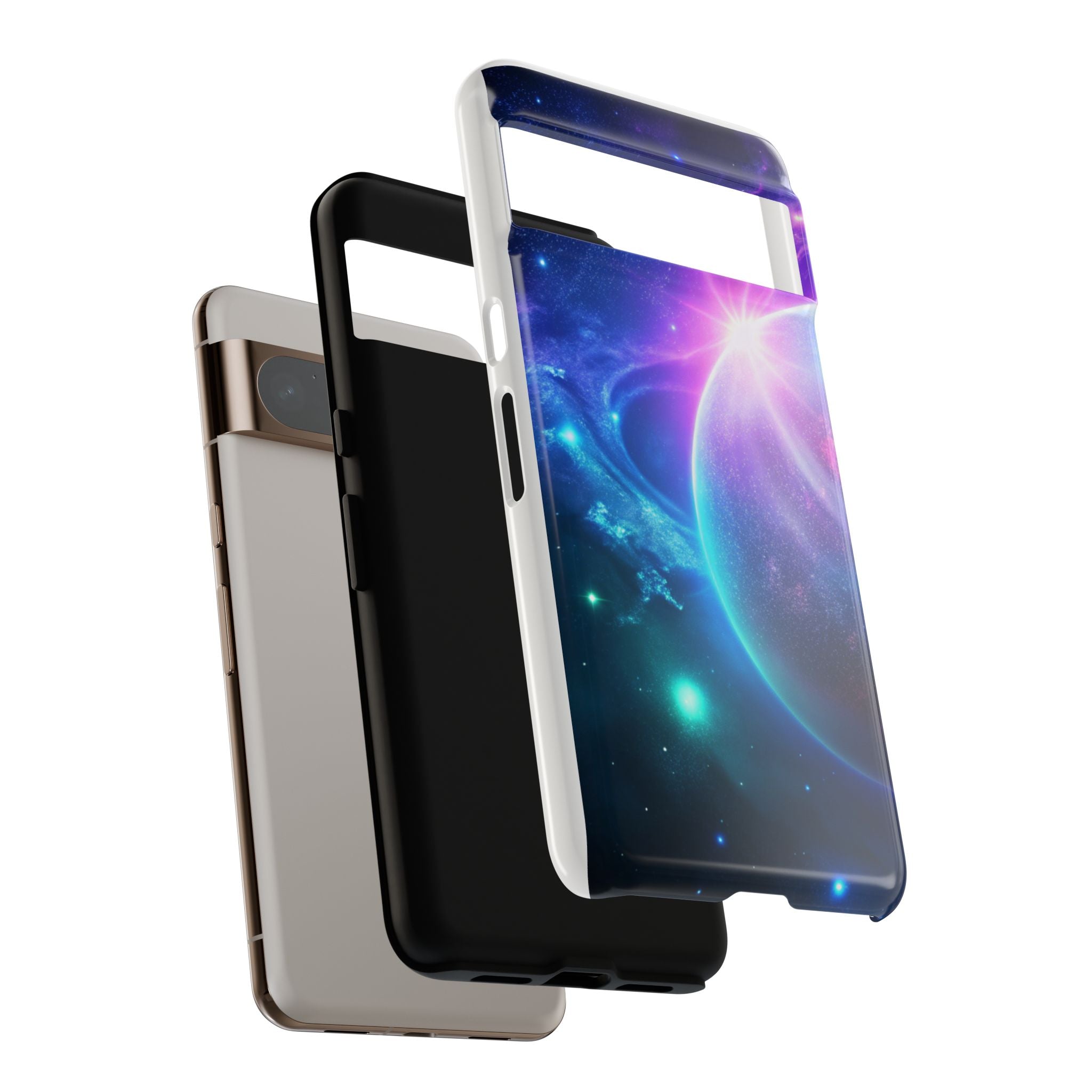 Galaxy Nebula Space Phone Case | Planet Sparkle Tough Case Printify