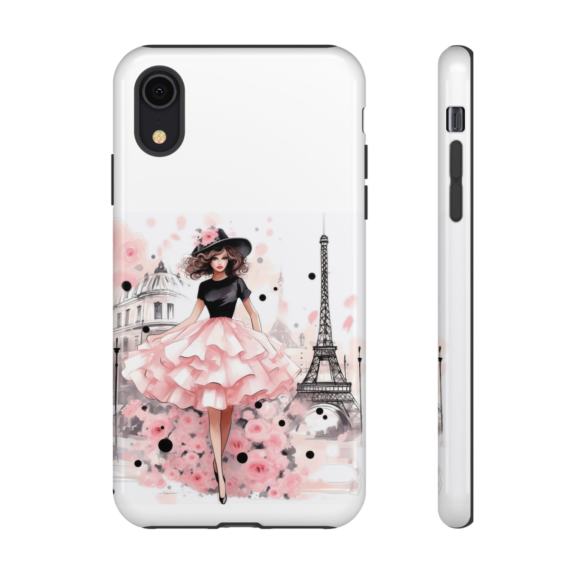 Paris Fashion Illustration Phone Case | Tough Case Printify