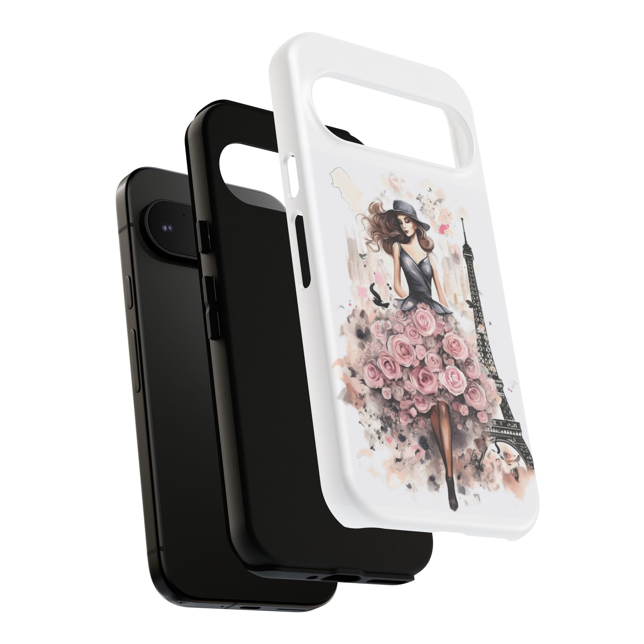 Parisian Rose Dress phone case | iPhone & Samsung slim protective case Printify