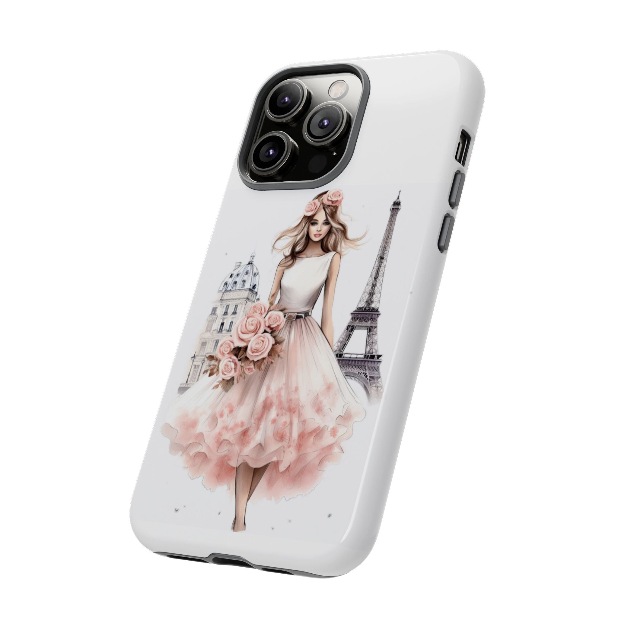 Parisian Ballerina Bouquet phone case | Tough Cases Printify