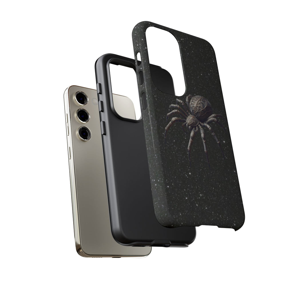 Spider Night Tough Phone Case — Dark Space Tarantula iPhone Cover Printify