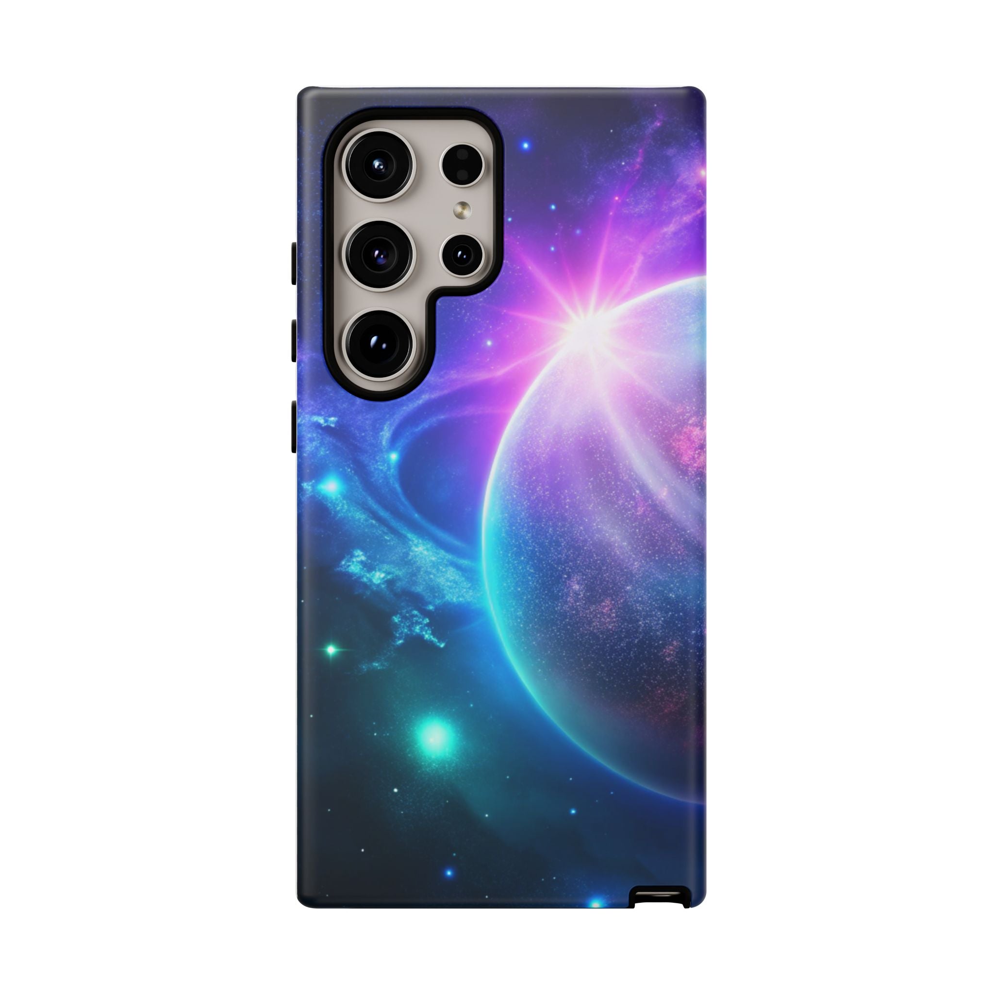 Galaxy Nebula Space Phone Case | Planet Sparkle Tough Case Printify