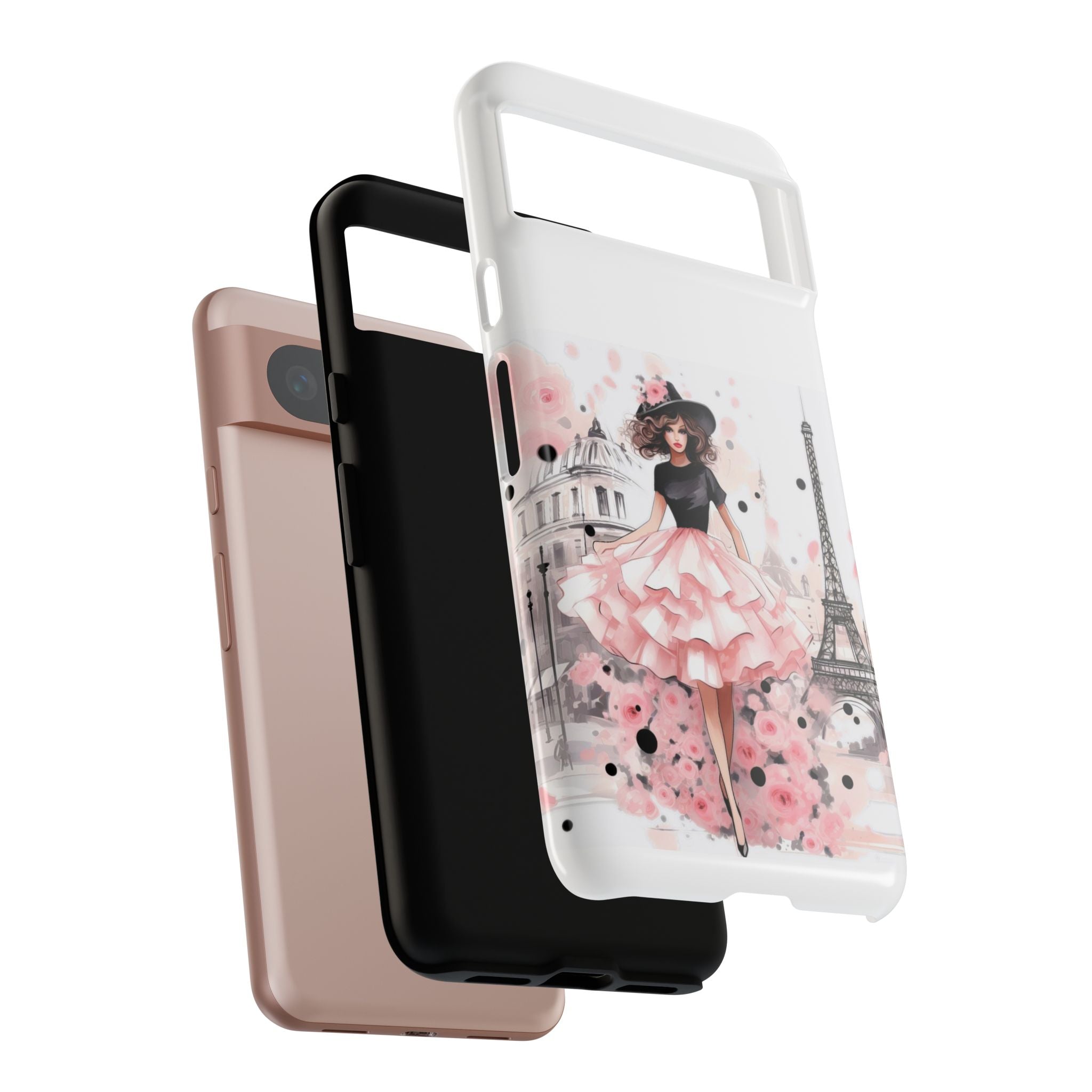 Paris Fashion Illustration Phone Case | Tough Case Printify