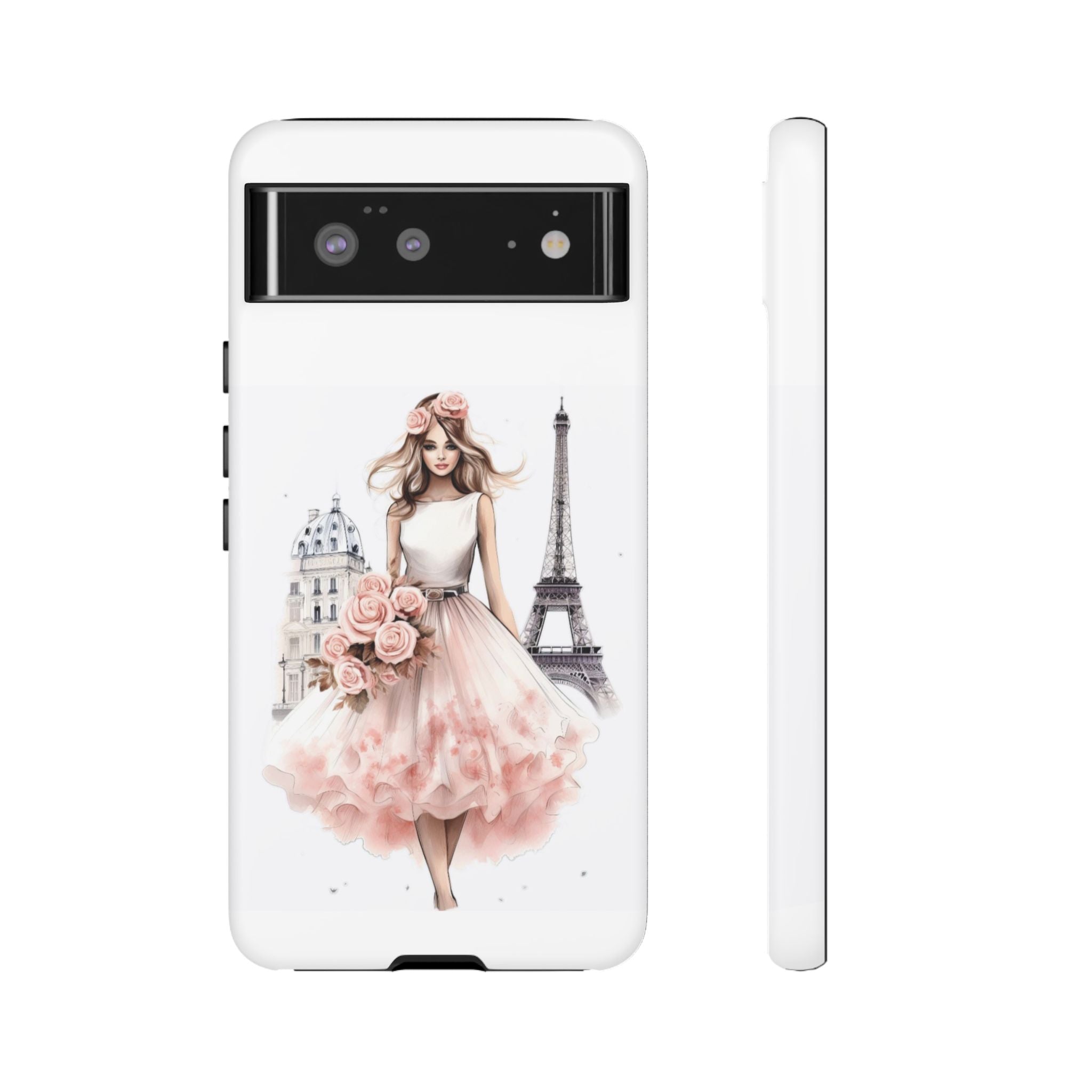 Parisian Ballerina Bouquet phone case | Tough Cases Printify