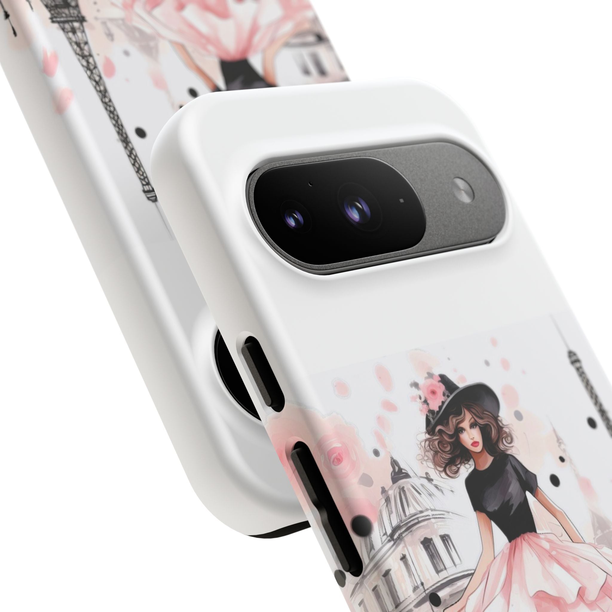 Paris Fashion Illustration Phone Case | Tough Case Printify