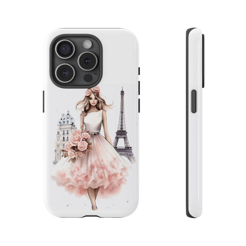 Parisian Ballerina Bouquet phone case | Tough Cases Printify