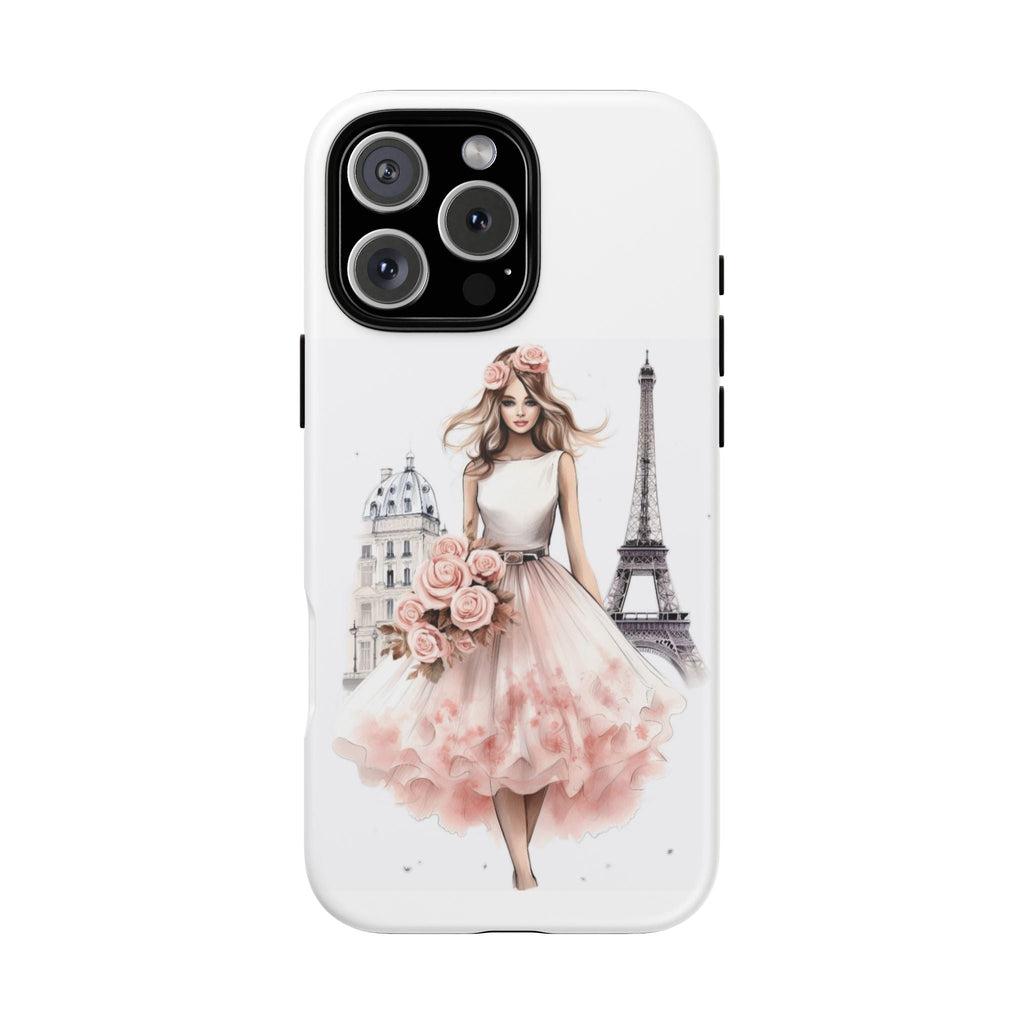 Parisian Ballerina Bouquet phone case | Tough Cases Printify