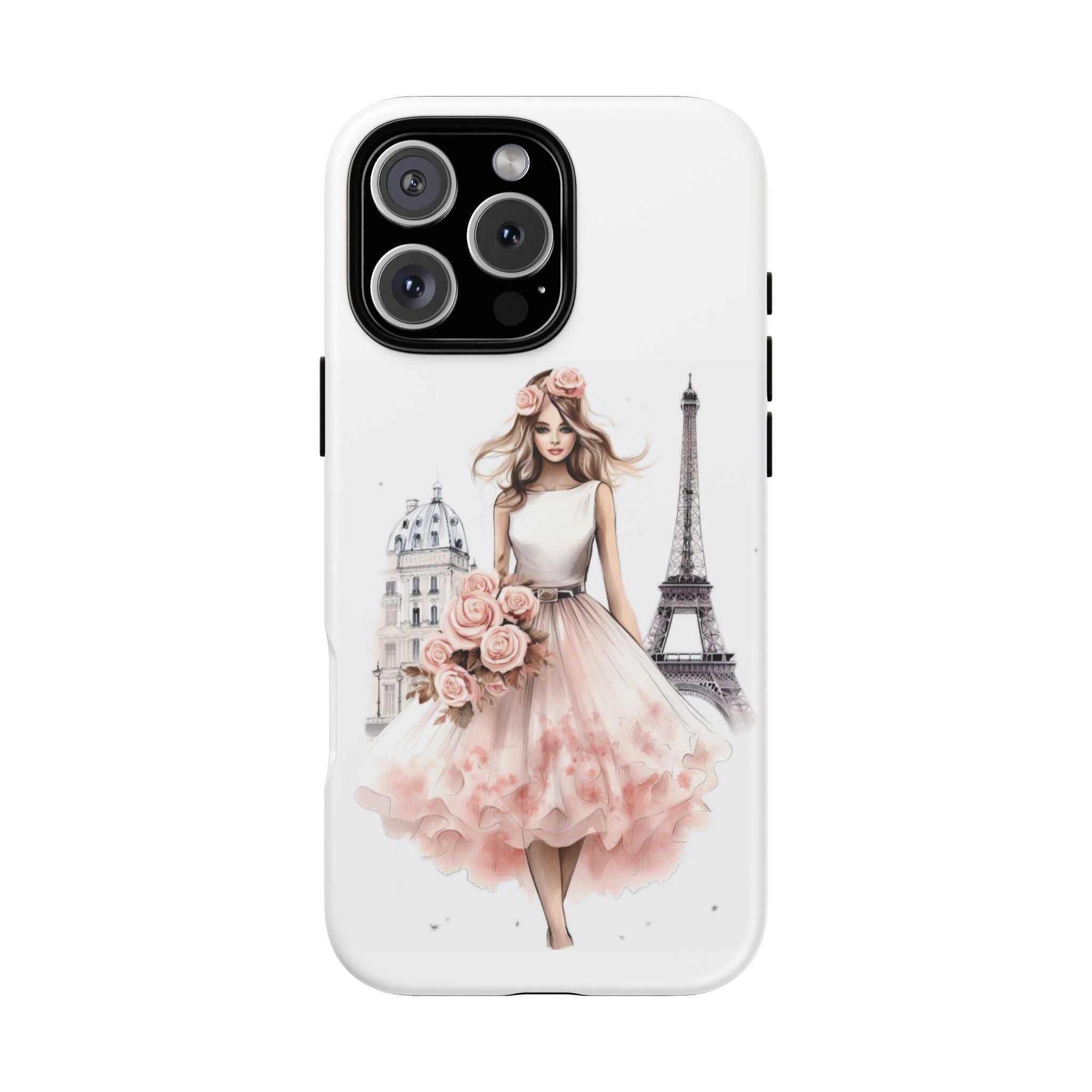 Parisian Ballerina Bouquet phone case | Tough Cases Printify